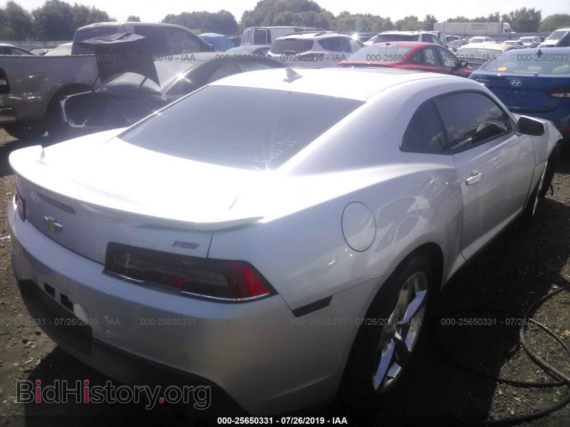 2014 CHEVROLET CAMARO - VIN: 2G1FC1E38E9292240 - Фото 4