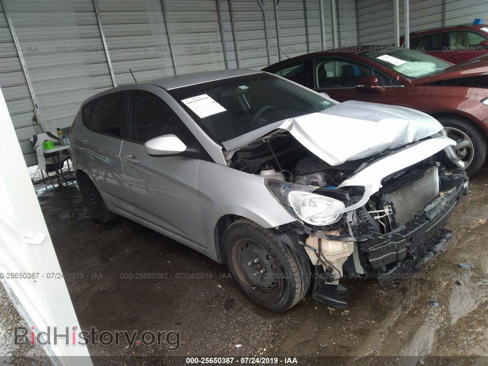 Фотография KMHCT5AE6DU094634 - HYUNDAI ACCENT 2013