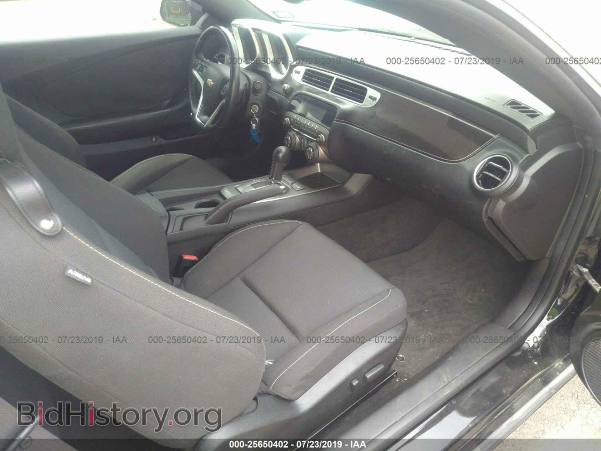 2012 CHEVROLET CAMARO - VIN: 2G1FB1E30C9142428 - Фото 5