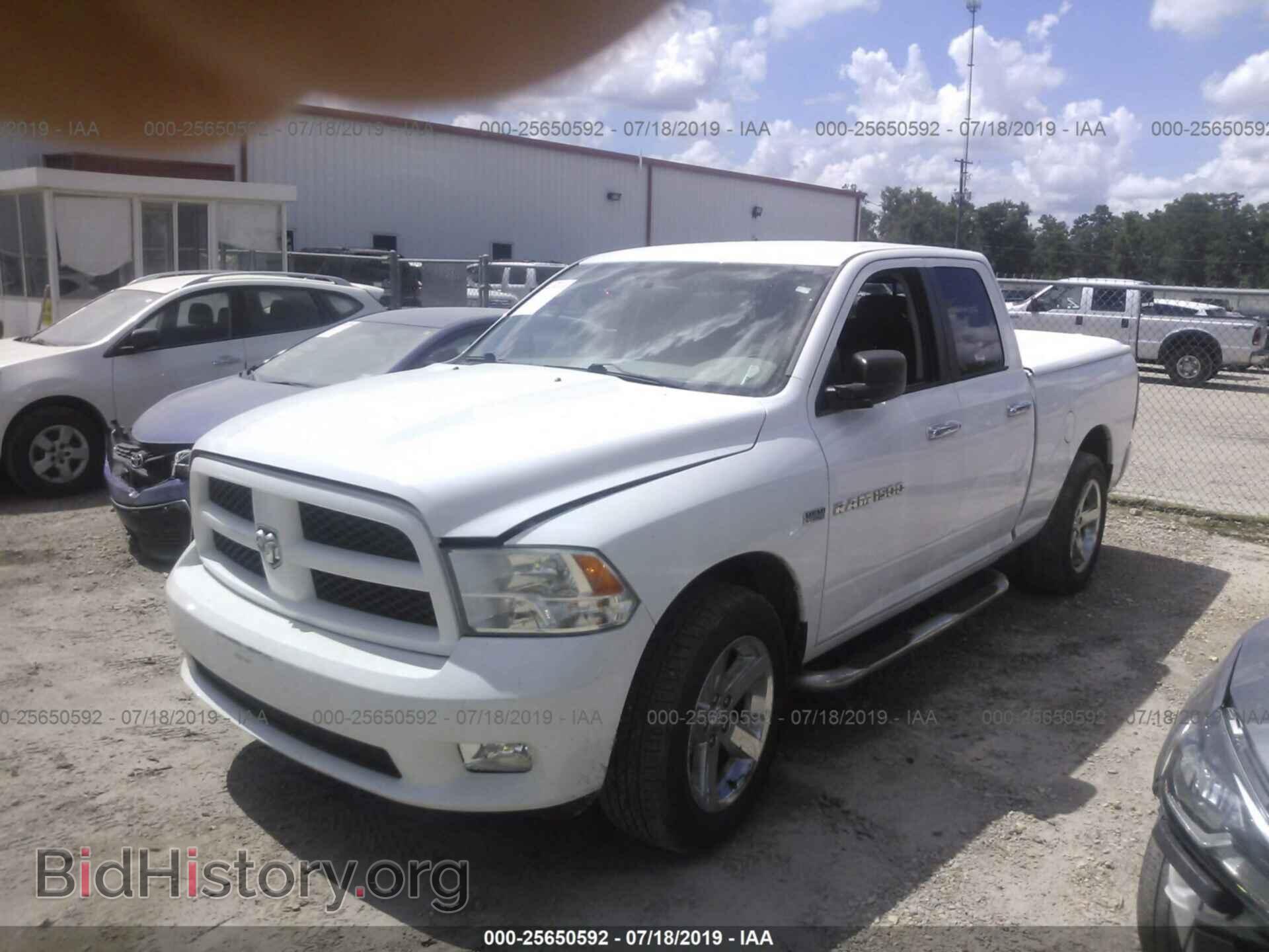 2012 DODGE RAM 1500 - VIN: 1C6RD6GTXCS236377 - Фото 2