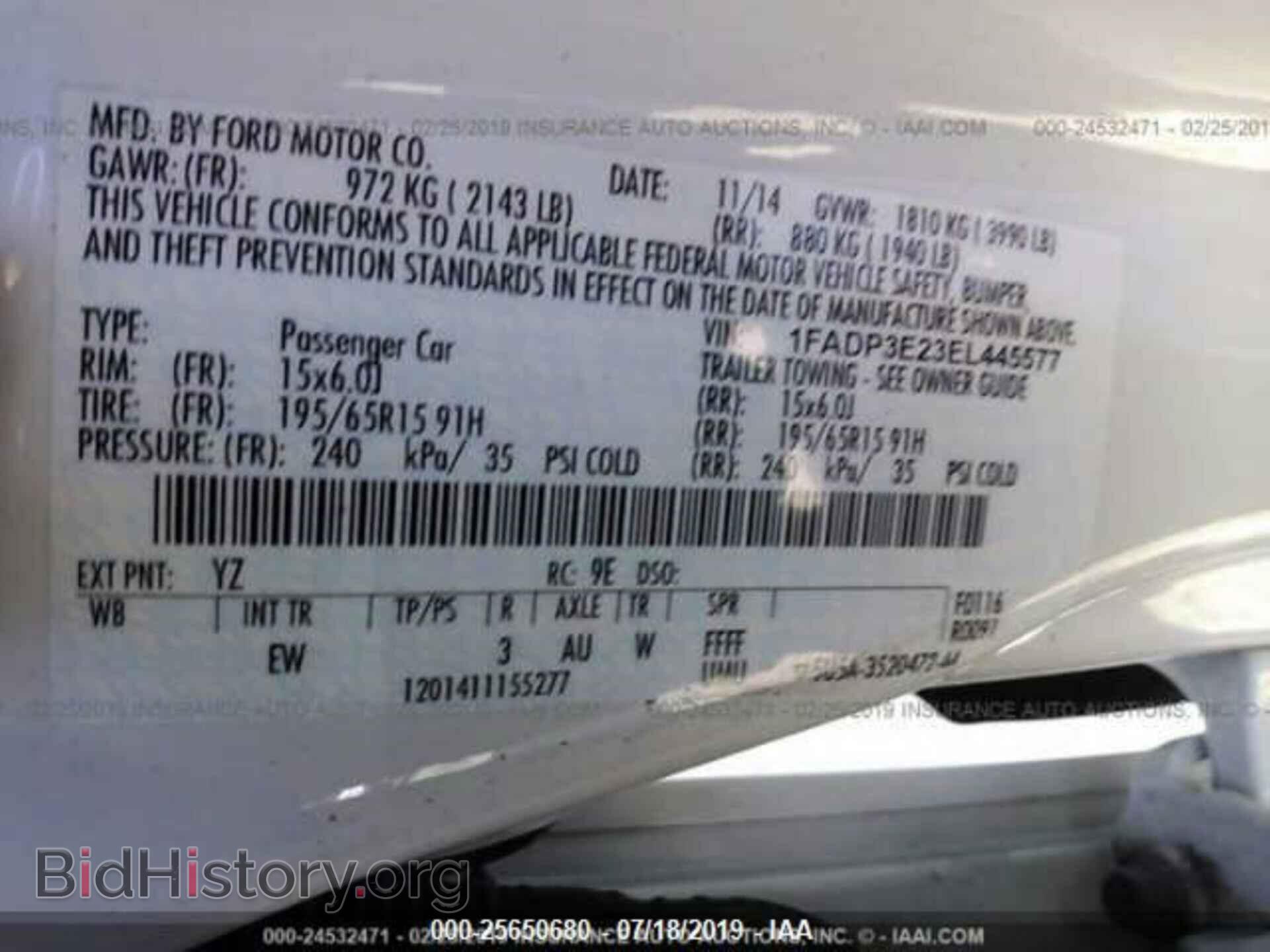2014 FORD FOCUS - VIN: 1FADP3E23EL445577 - Photo 9