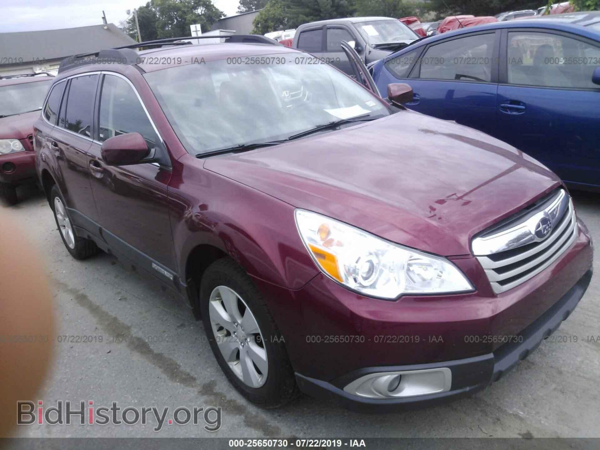 Фотография 4S4BRBCC5C3303421 - SUBARU OUTBACK 2012
