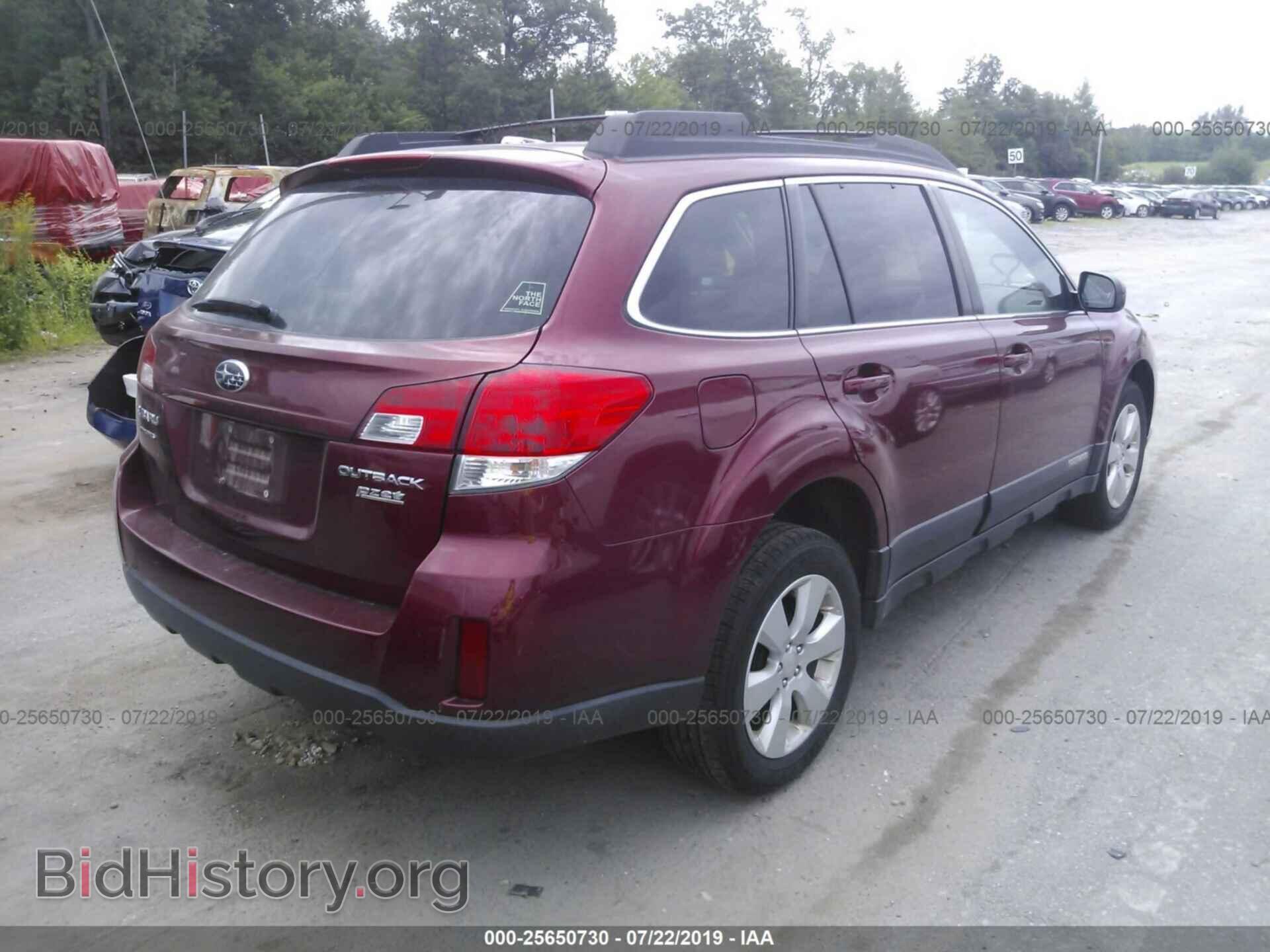 2012 SUBARU OUTBACK - VIN: 4S4BRBCC5C3303421 - Photo 4