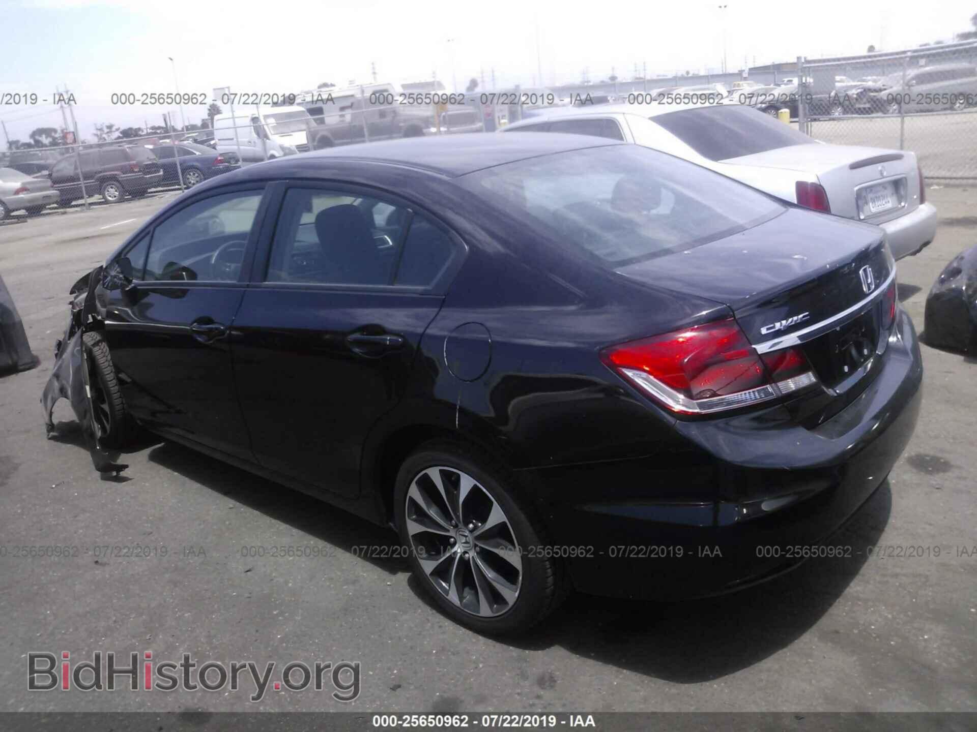 2013 HONDA CIVIC - VIN: 19XFB2F5XDE075613 - Фото 3