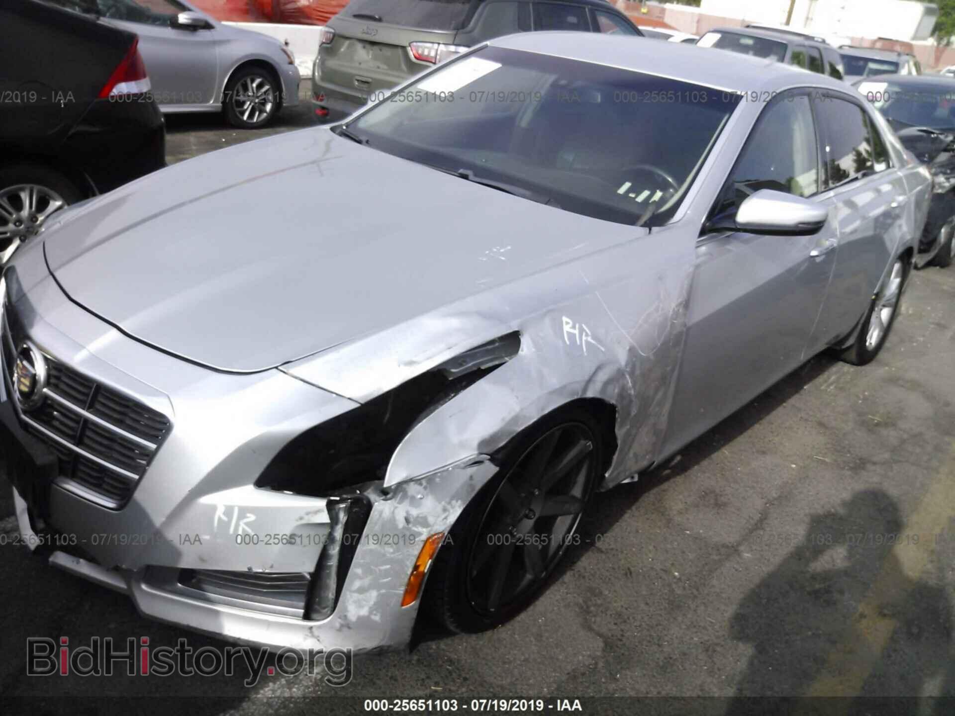 2014 CADILLAC CTS - VIN: 1G6AP5SX2E0134123 - Фото 2