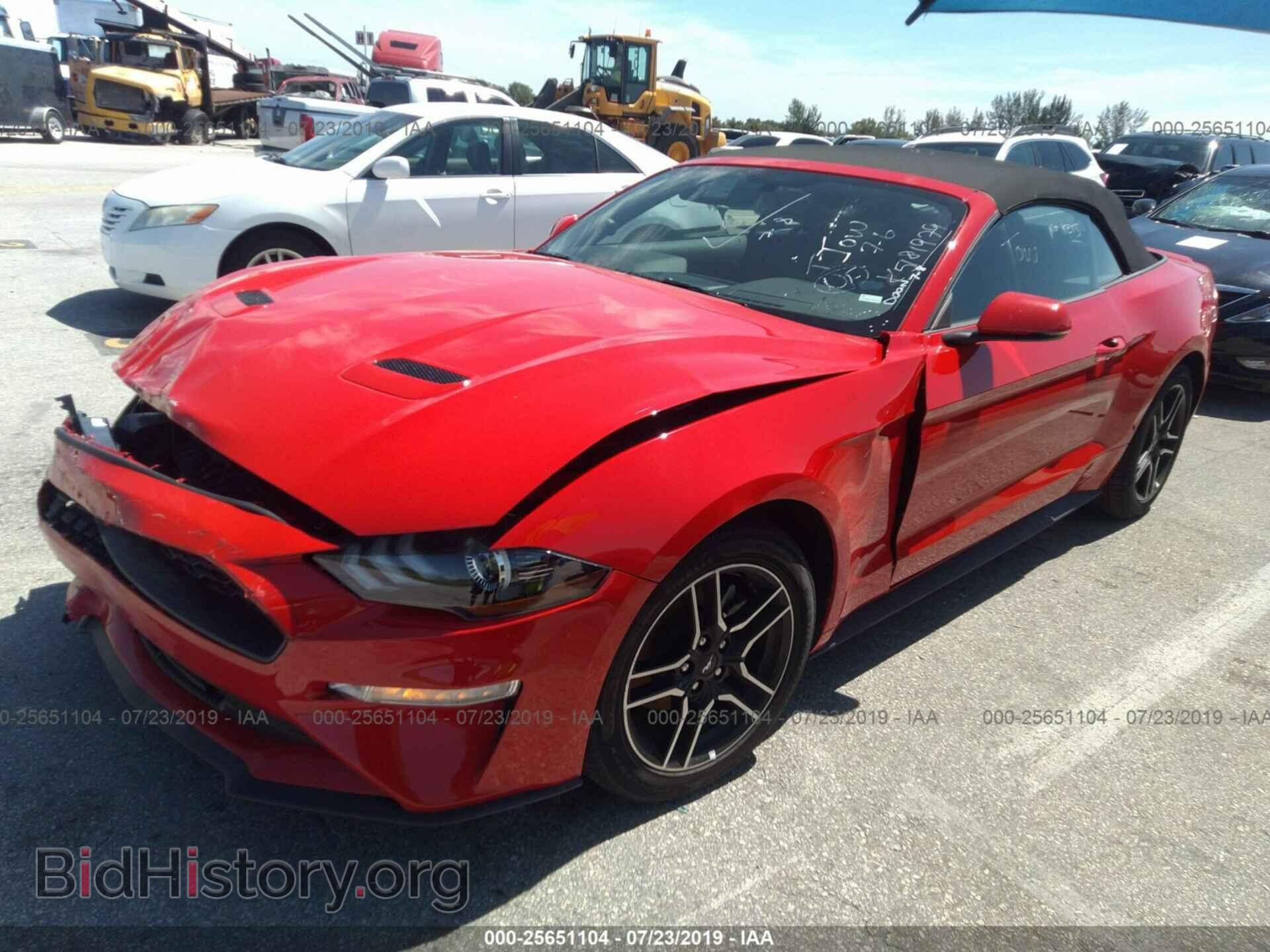 2019 FORD MUSTANG - VIN: 1FATP8UH8K5181979 - Фото 2