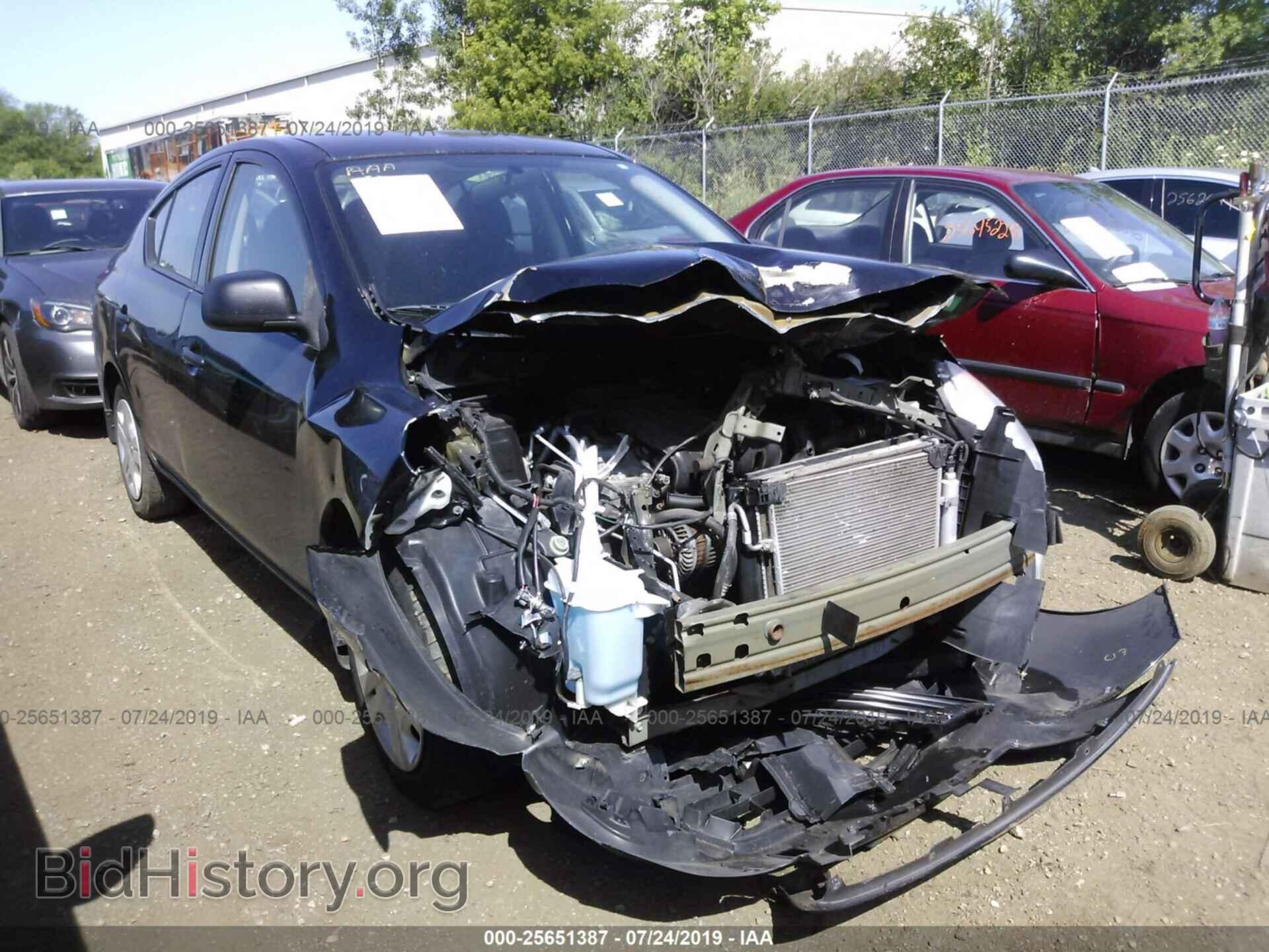 Фотография 3N1CN7AP1CL914318 - NISSAN VERSA 2012