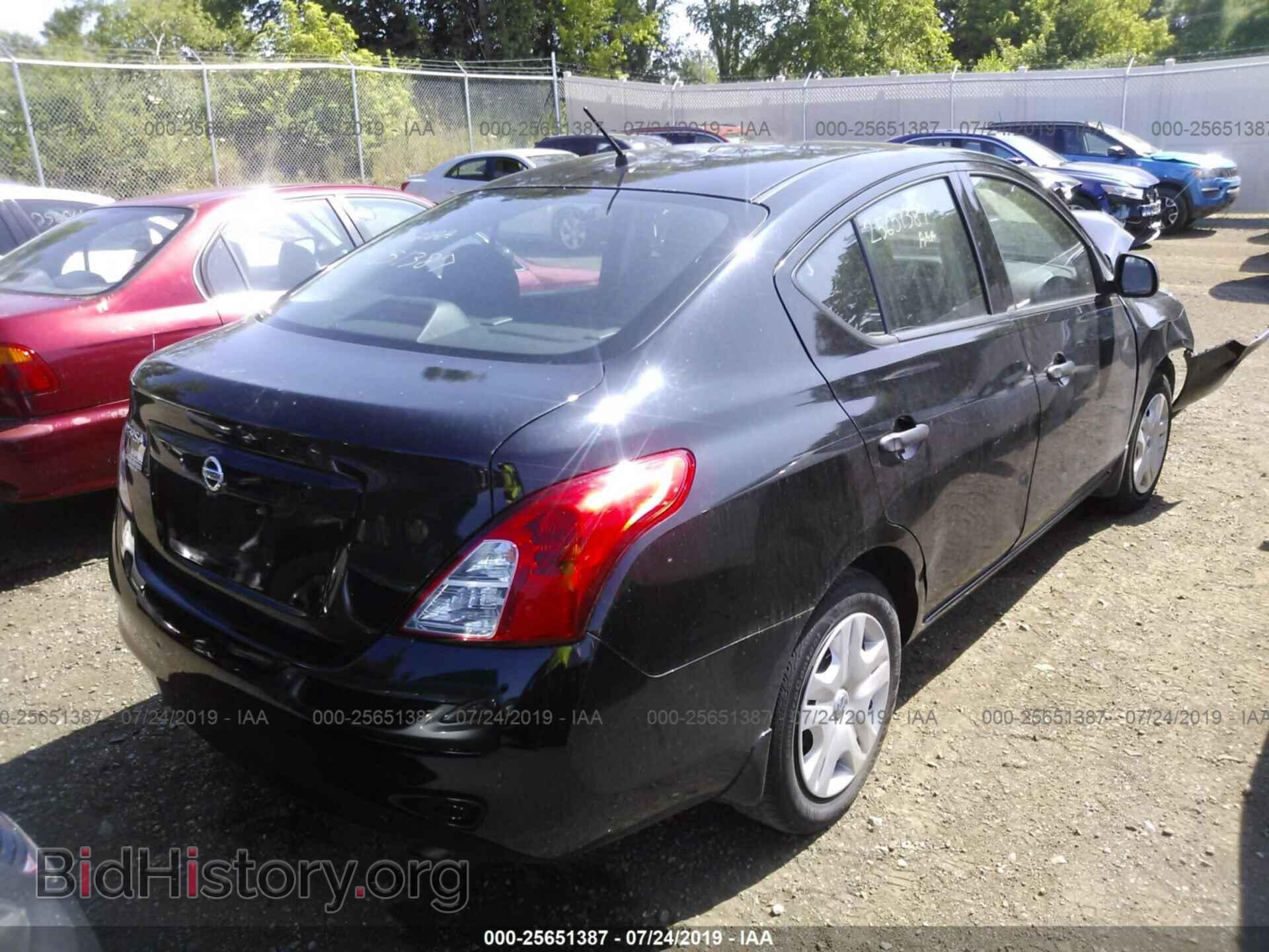 2012 NISSAN VERSA - VIN: 3N1CN7AP1CL914318 - Фото 4