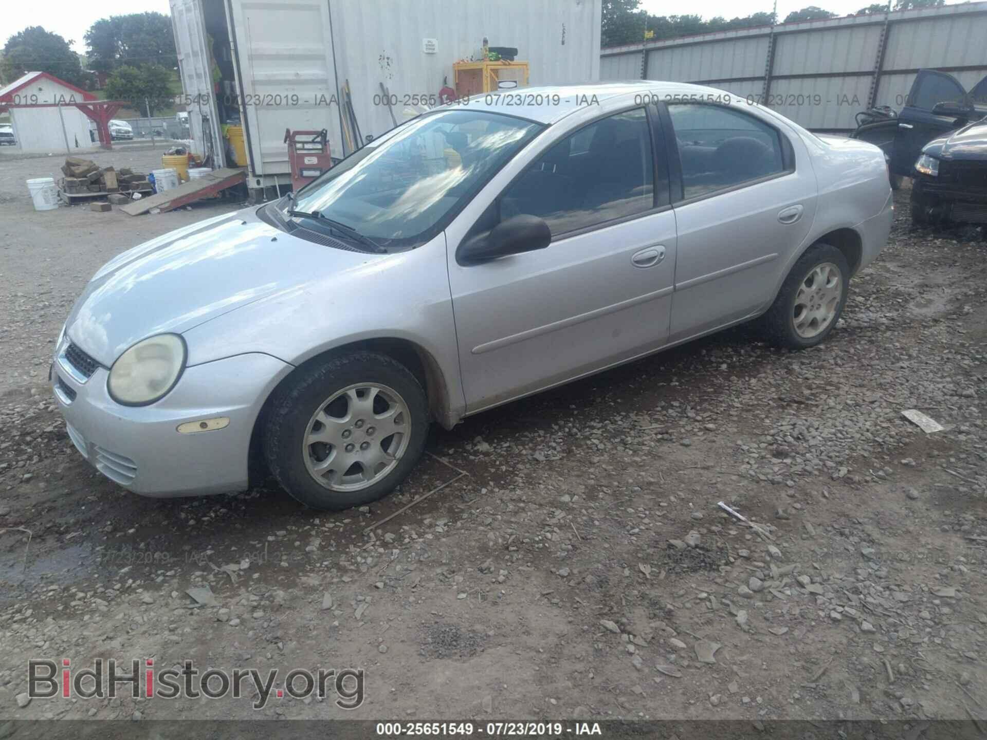 2005 DODGE NEON - VIN: 1B3ES56C25D207604 - Photo 2
