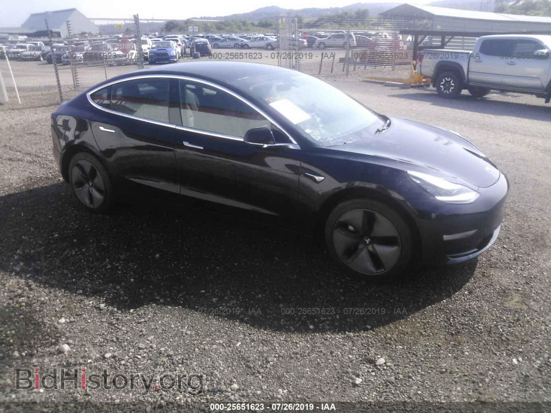 Photo 5YJ3E1EA8KF394499 - TESLA MODEL 3 2019