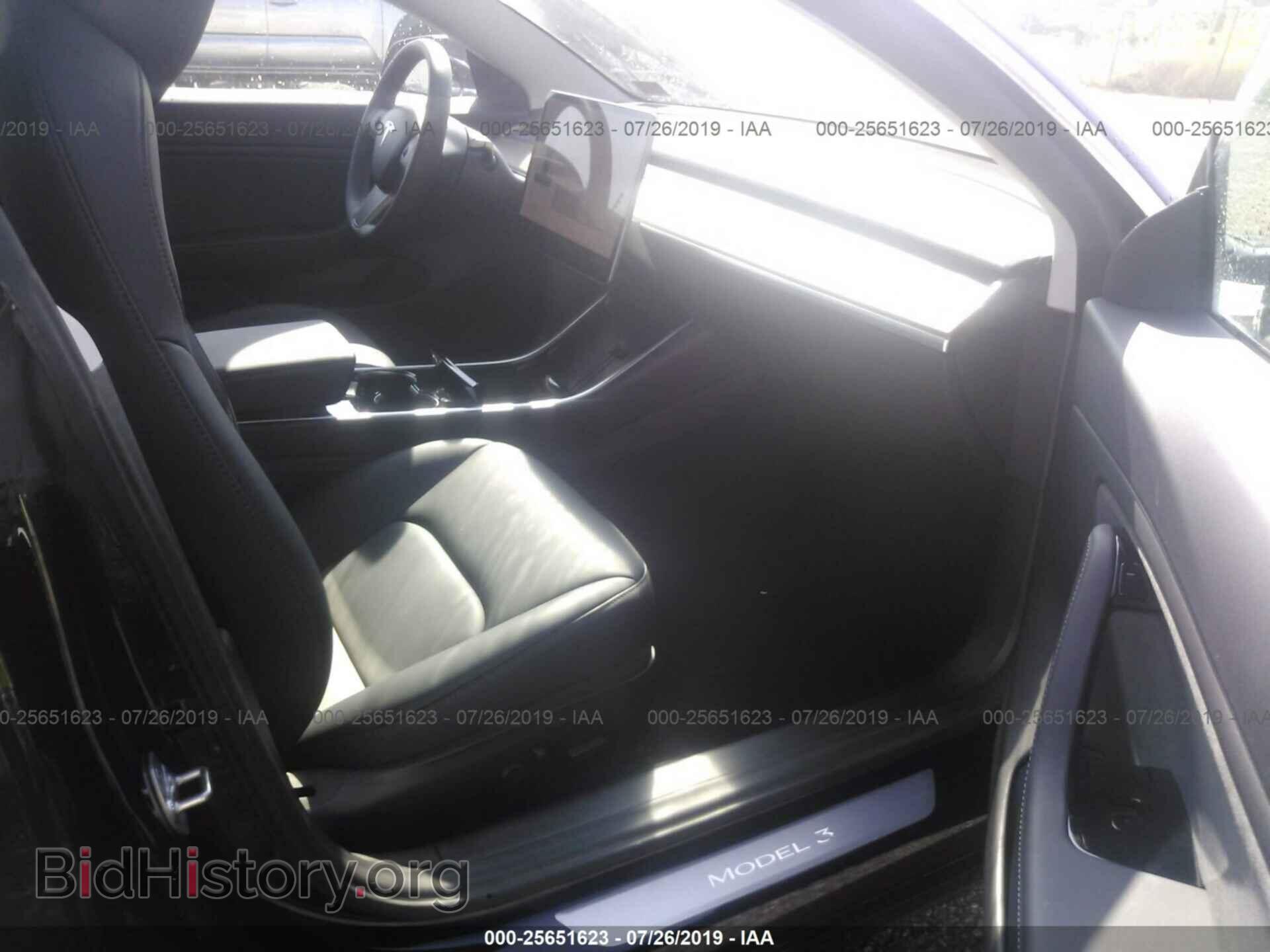 2019 TESLA MODEL 3 - VIN: 5YJ3E1EA8KF394499 - Фото 5
