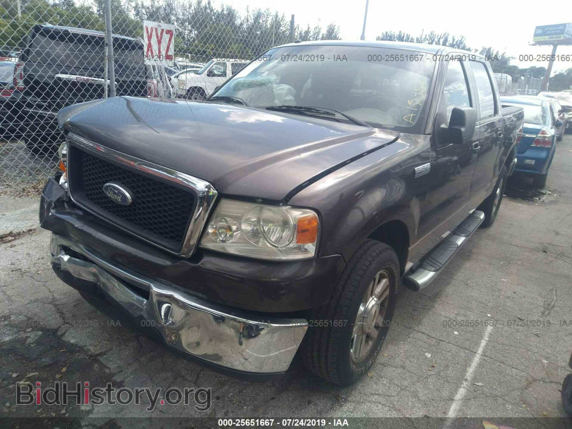 2006 FORD F150 - VIN: 1FTPW12526FA15357 - Фото 2