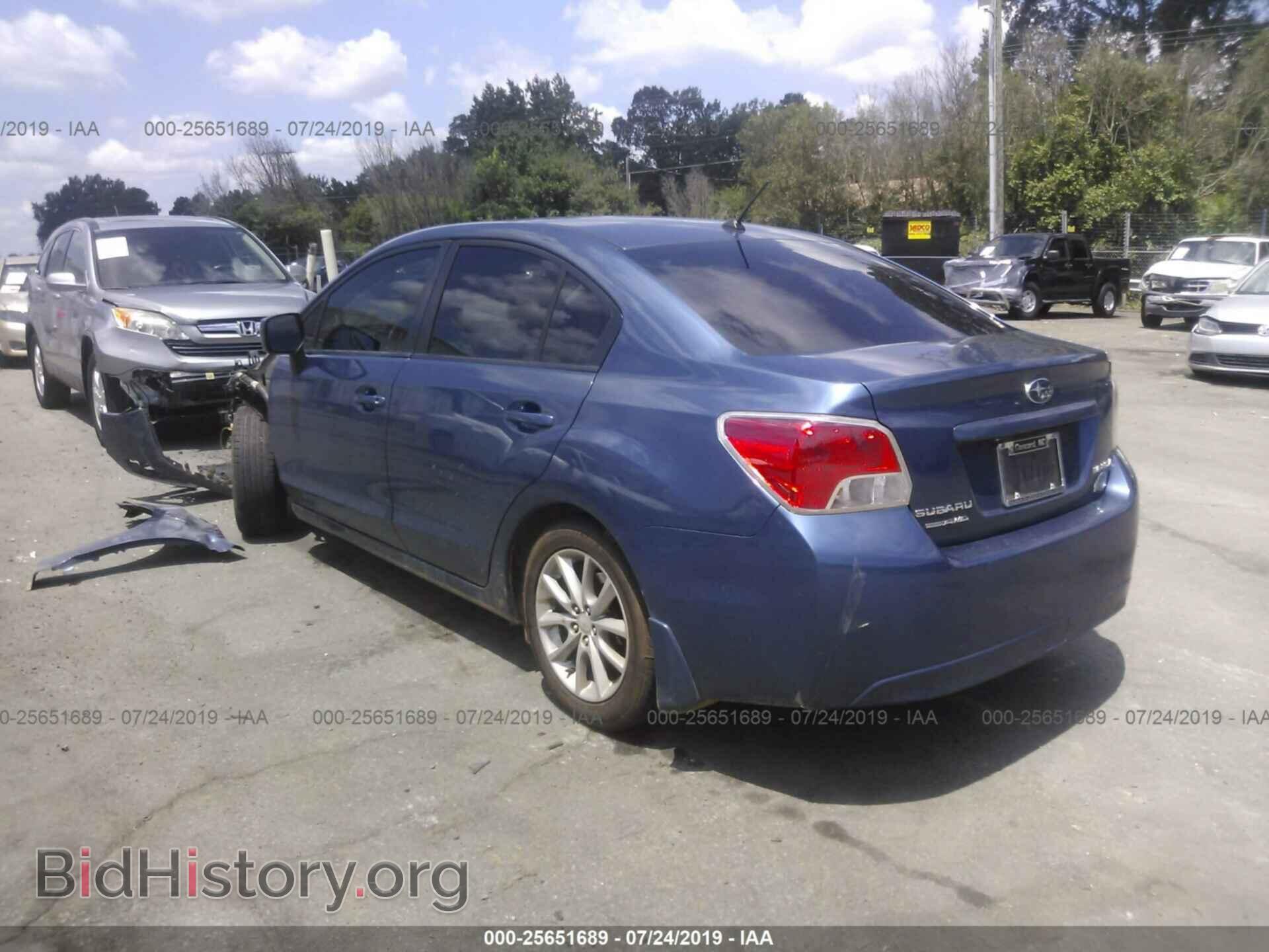 2012 SUBARU IMPREZA - VIN: JF1GJAC63CH028761 - Фото 3