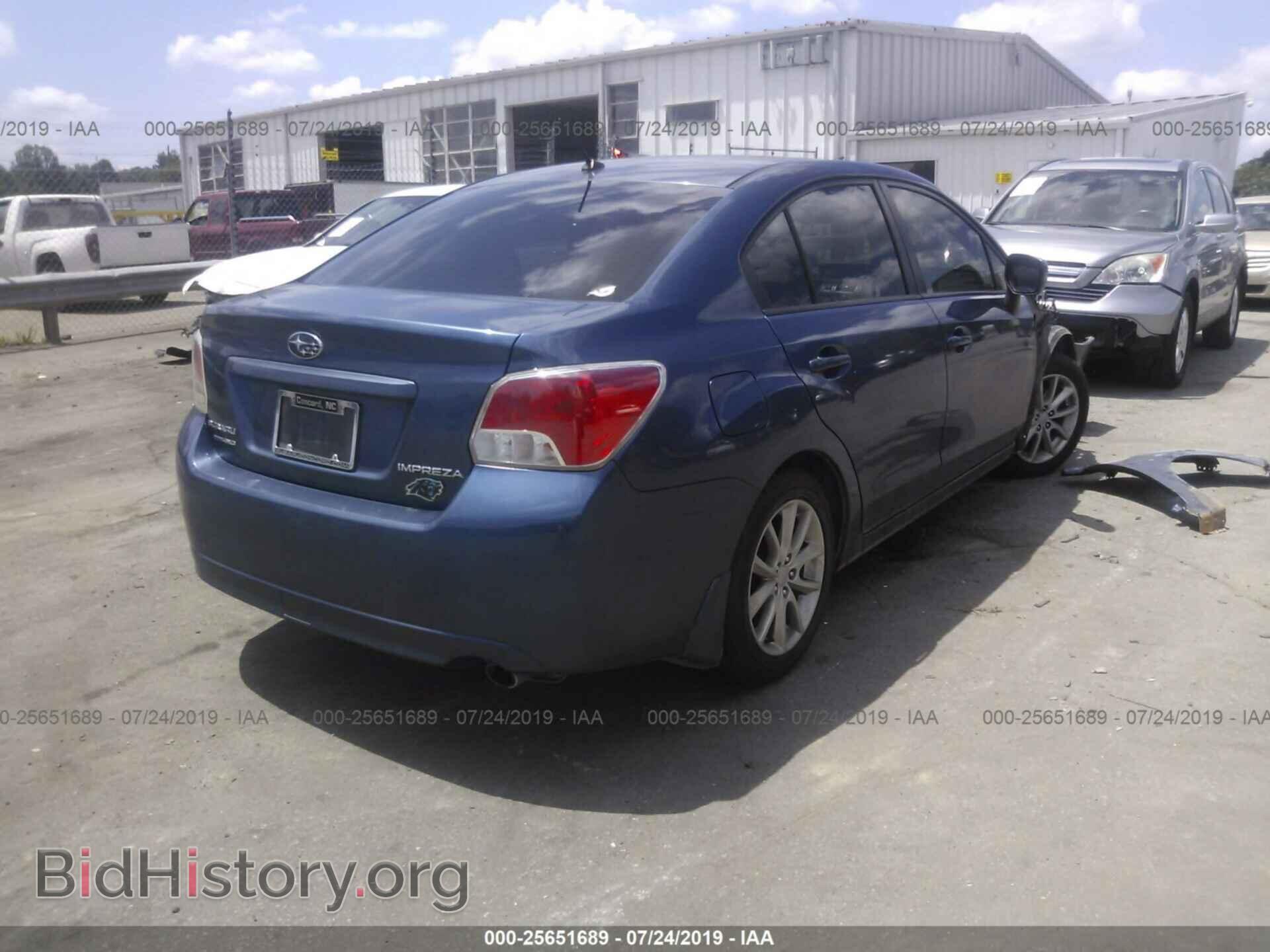 2012 SUBARU IMPREZA - VIN: JF1GJAC63CH028761 - Фото 4