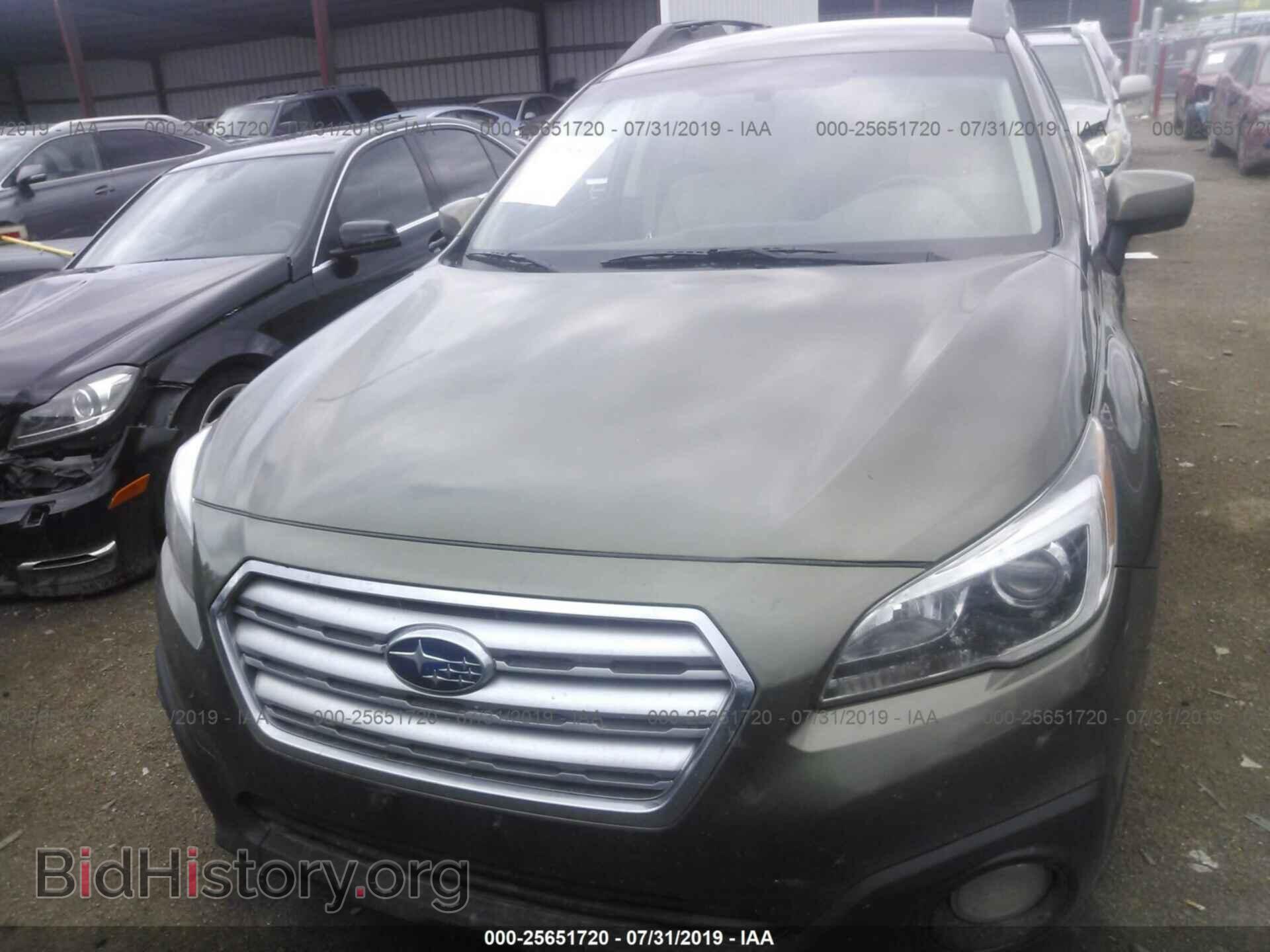2015 SUBARU OUTBACK - VIN: 4S4BSBCC5F3228504 - Фото 6