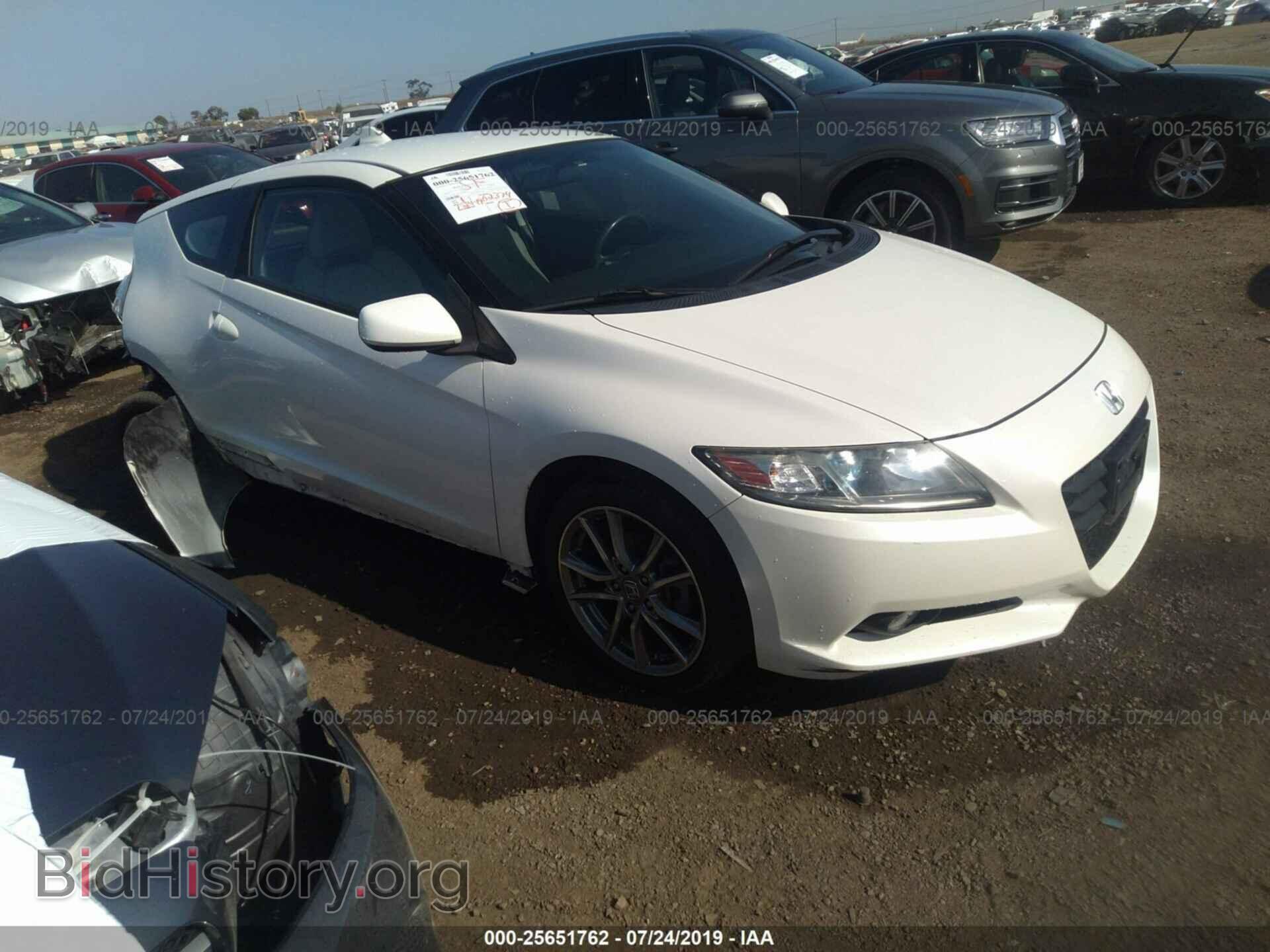 Фотография JHMZF1C63CS000643 - HONDA CR-Z 2012