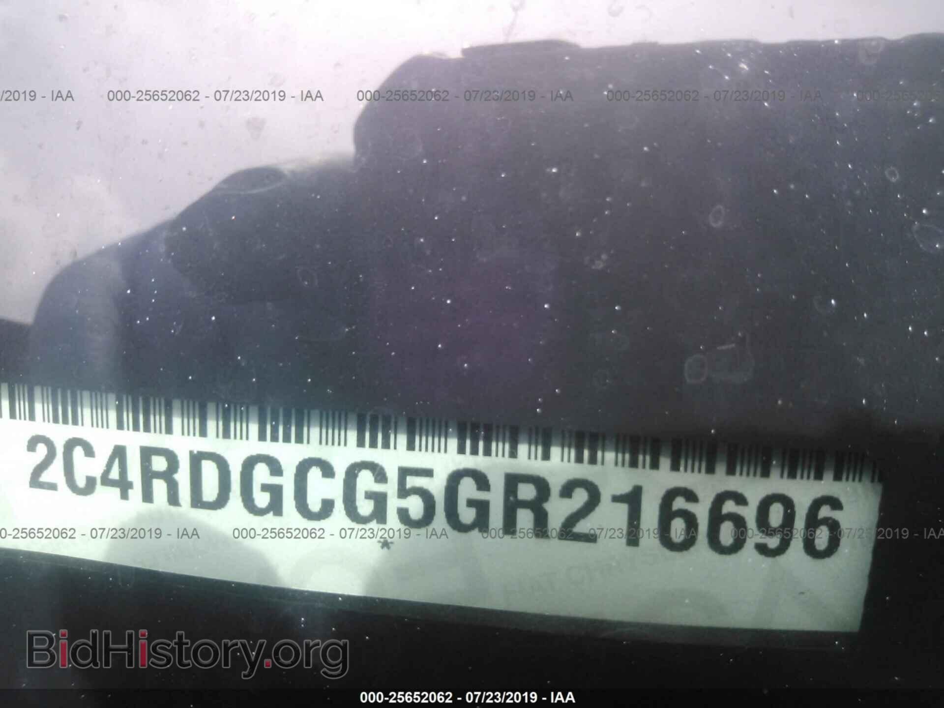 2016 DODGE GRAND CARAVAN - VIN: 2C4RDGCG5GR216696 - Фото 9