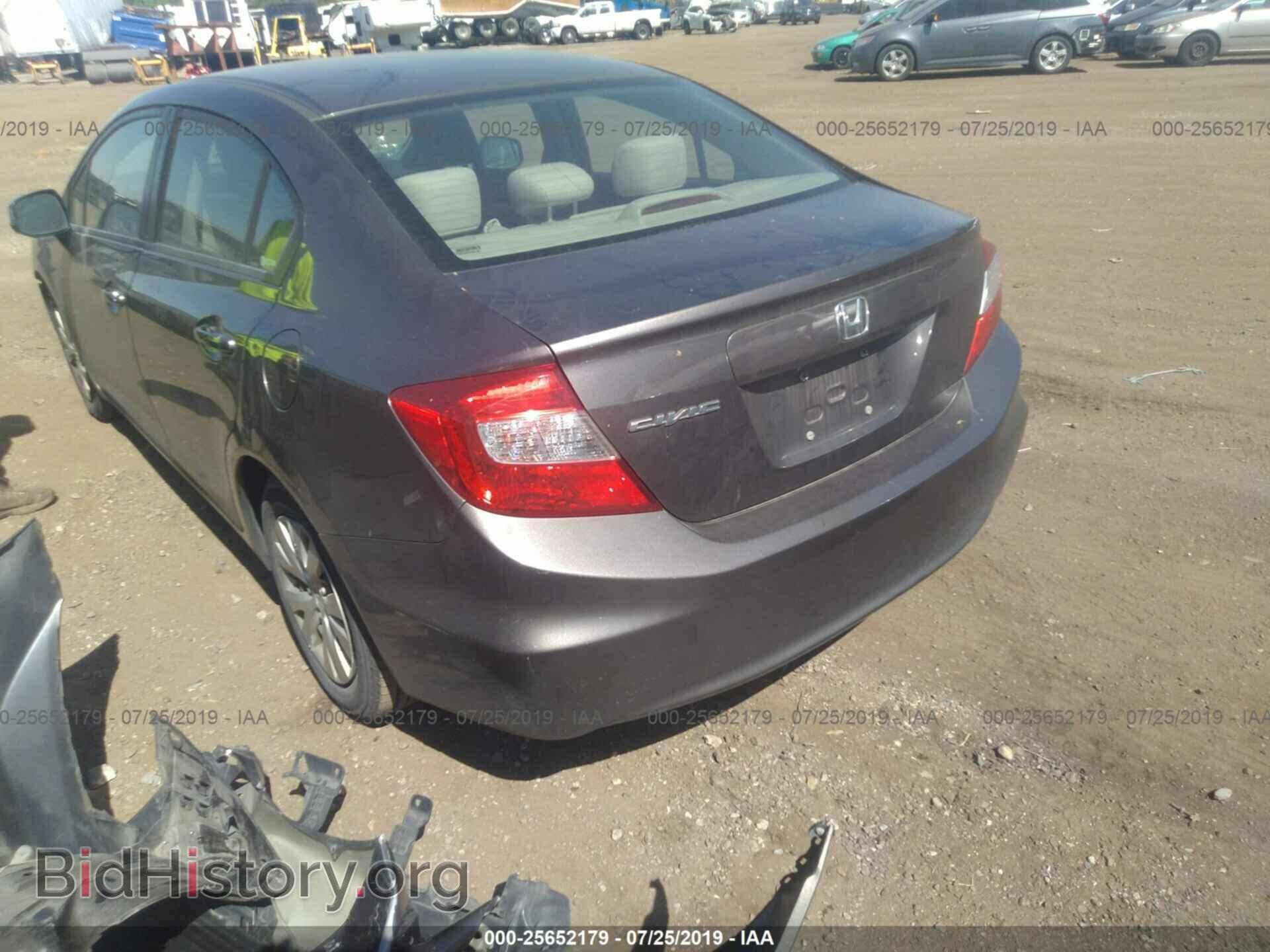 2012 HONDA CIVIC - VIN: 19XFB2F50CE323432 - Фото 3