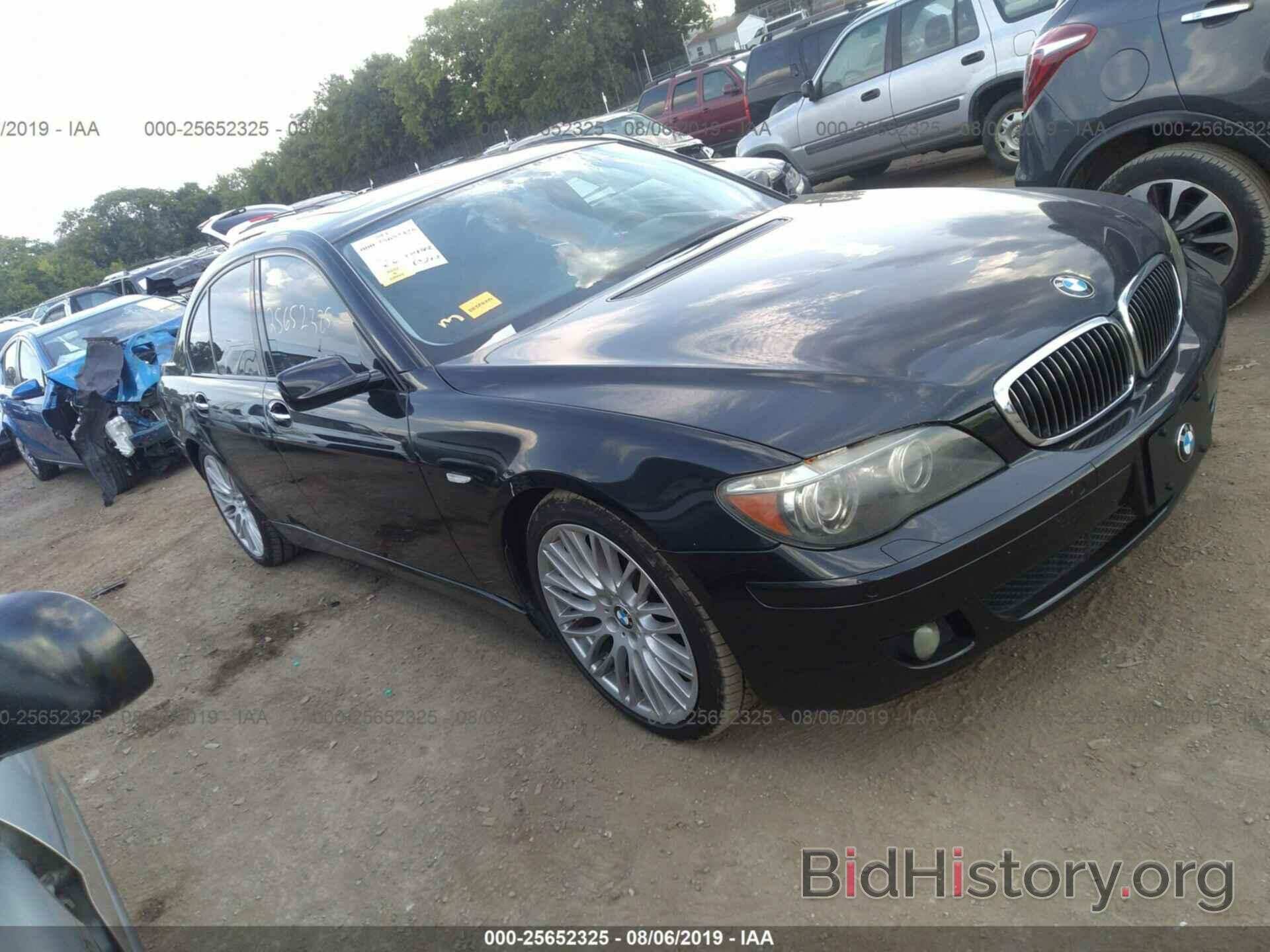 Photo WBAHL83547DT10703 - BMW 750 2007