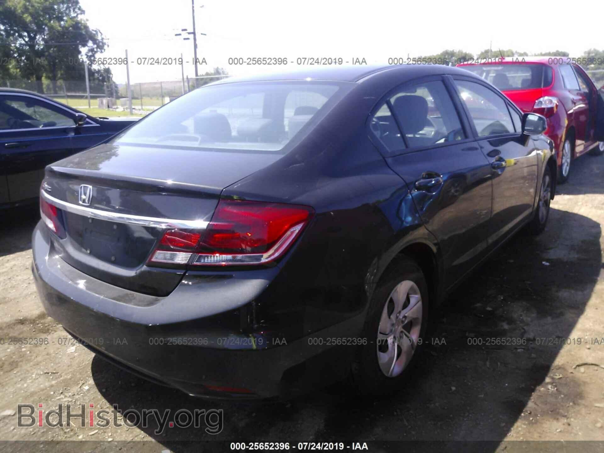 2013 HONDA CIVIC - VIN: 19XFB2F53DE034661 - Фото 4