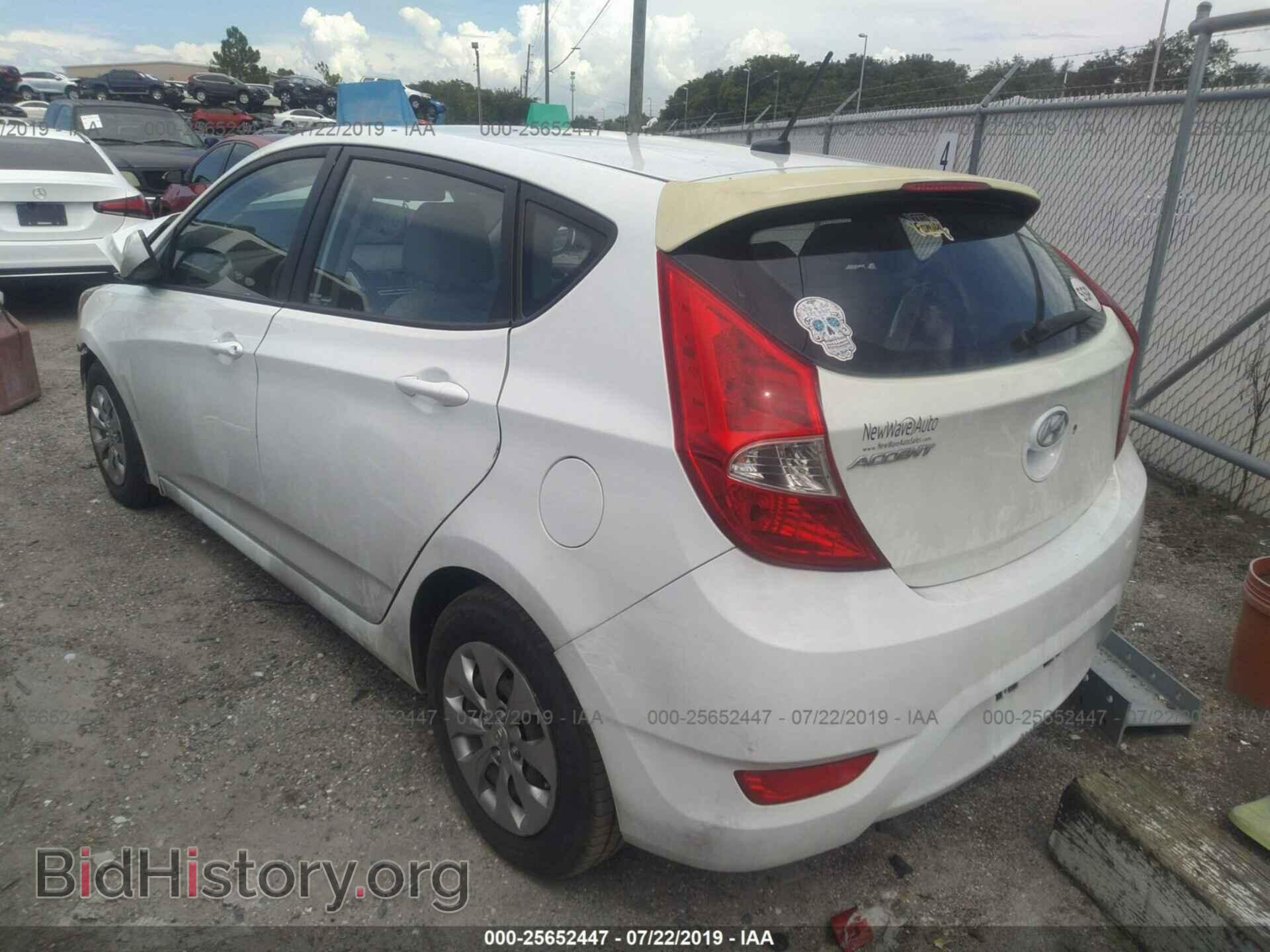 2016 HYUNDAI ACCENT - VIN: KMHCT5AE6GU268268 - Photo 3