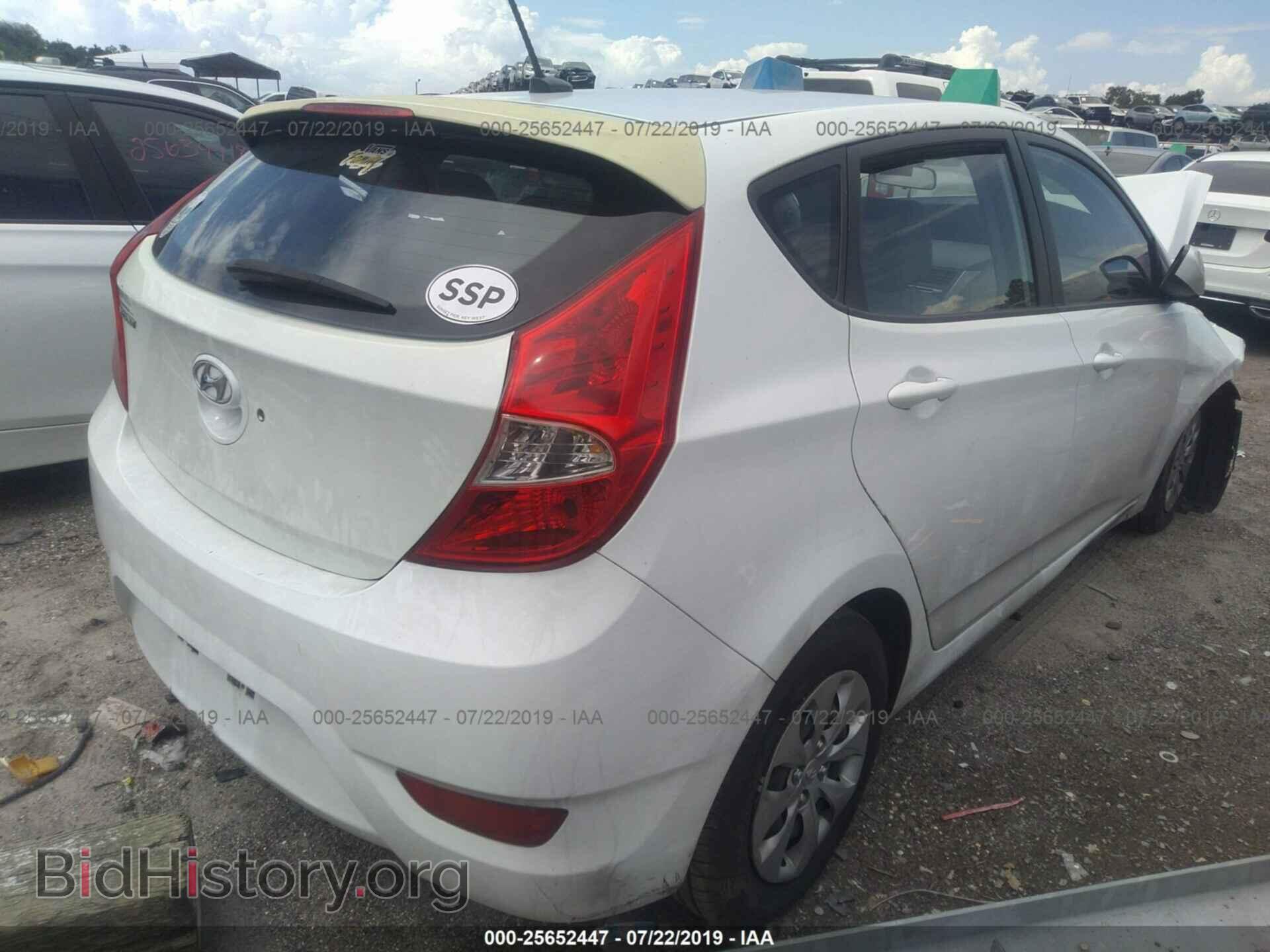 2016 HYUNDAI ACCENT - VIN: KMHCT5AE6GU268268 - Photo 4