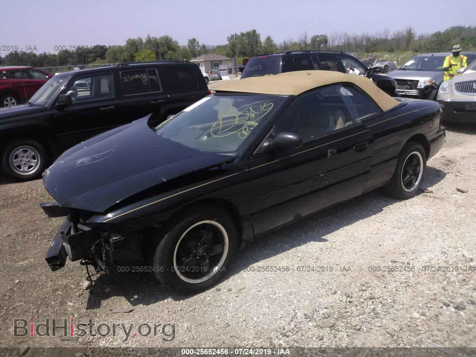 1996 CHRYSLER SEBRING - VIN: 3C3EL55H3TT256606 - Фото 2