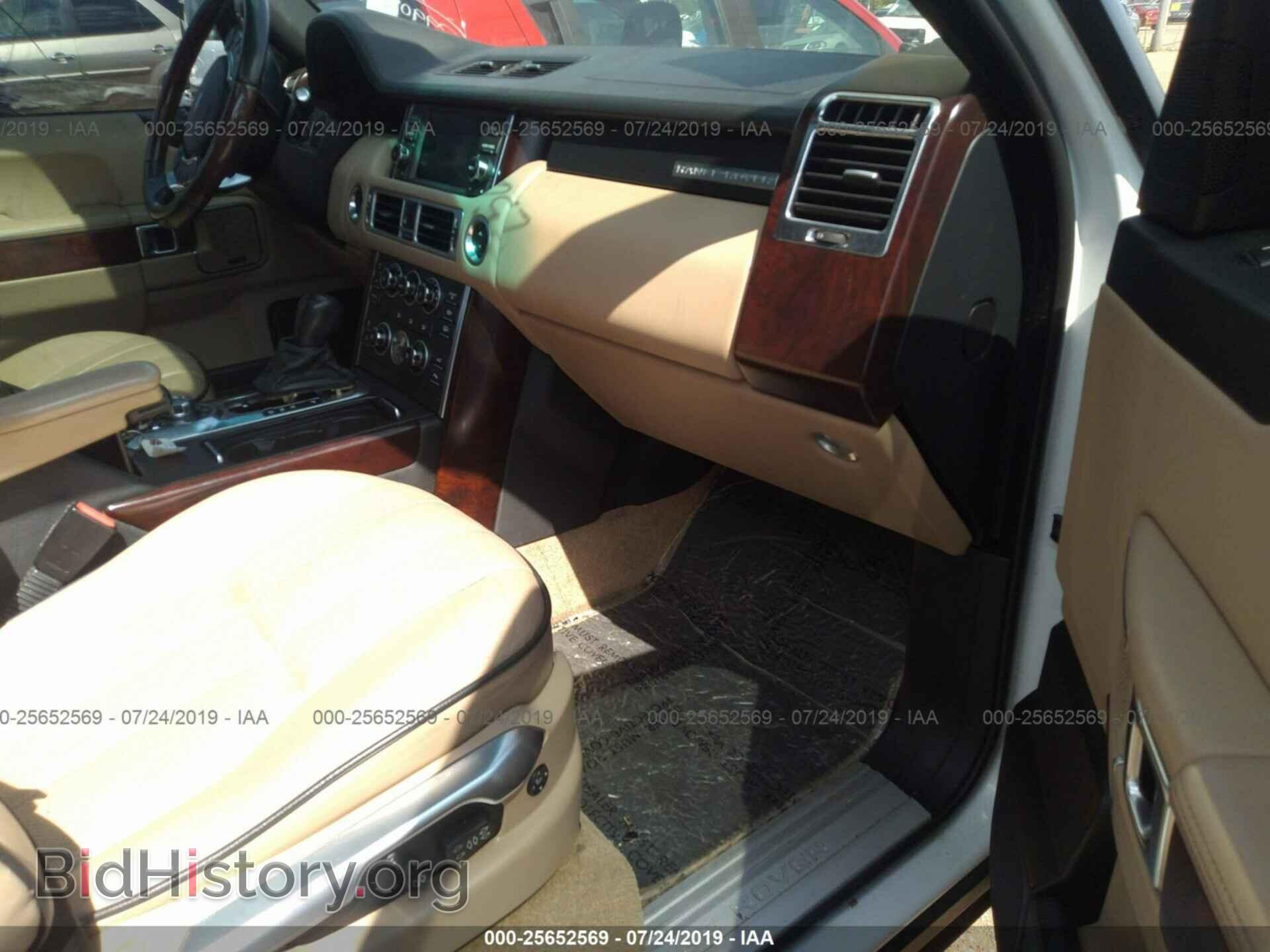 2012 LAND ROVER RANGE ROVER - VIN: SALMF1D46CA387339 - Фото 5