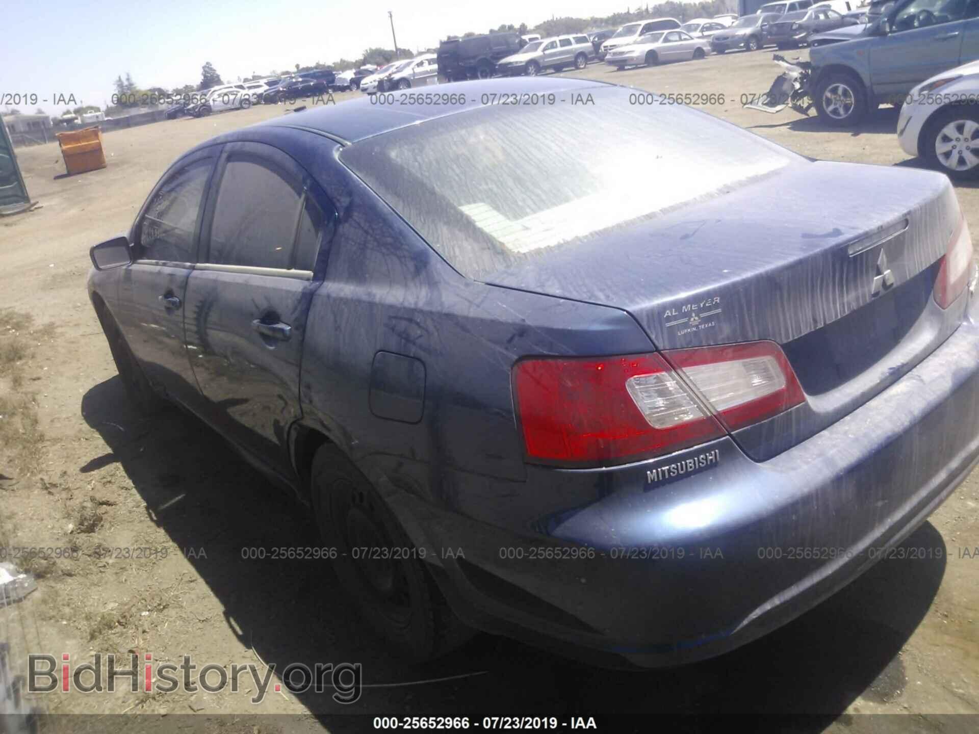 2009 MITSUBISHI GALANT - VIN: 4A3AB36F69E006765 - Фото 3