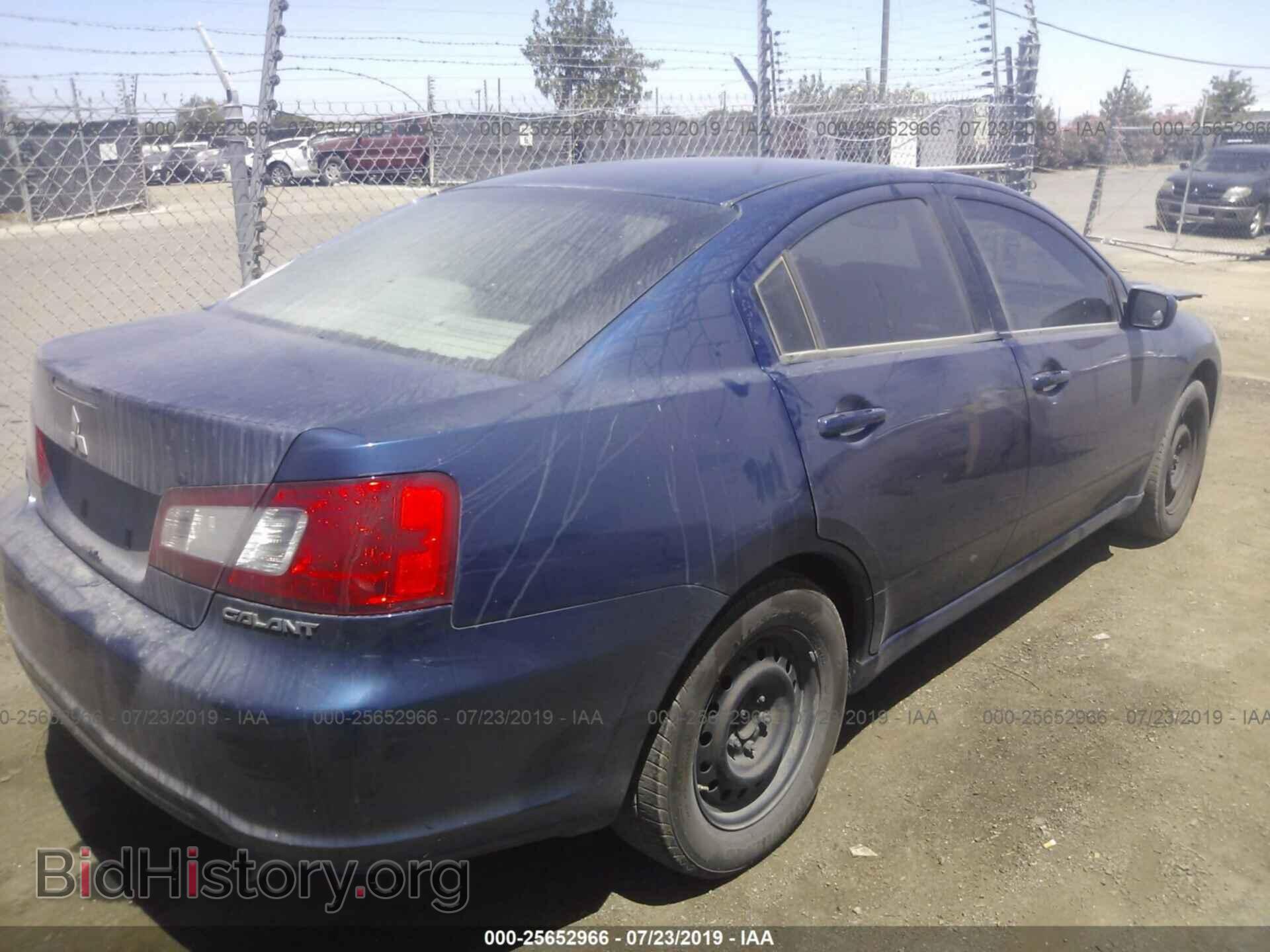 2009 MITSUBISHI GALANT - VIN: 4A3AB36F69E006765 - Фото 4