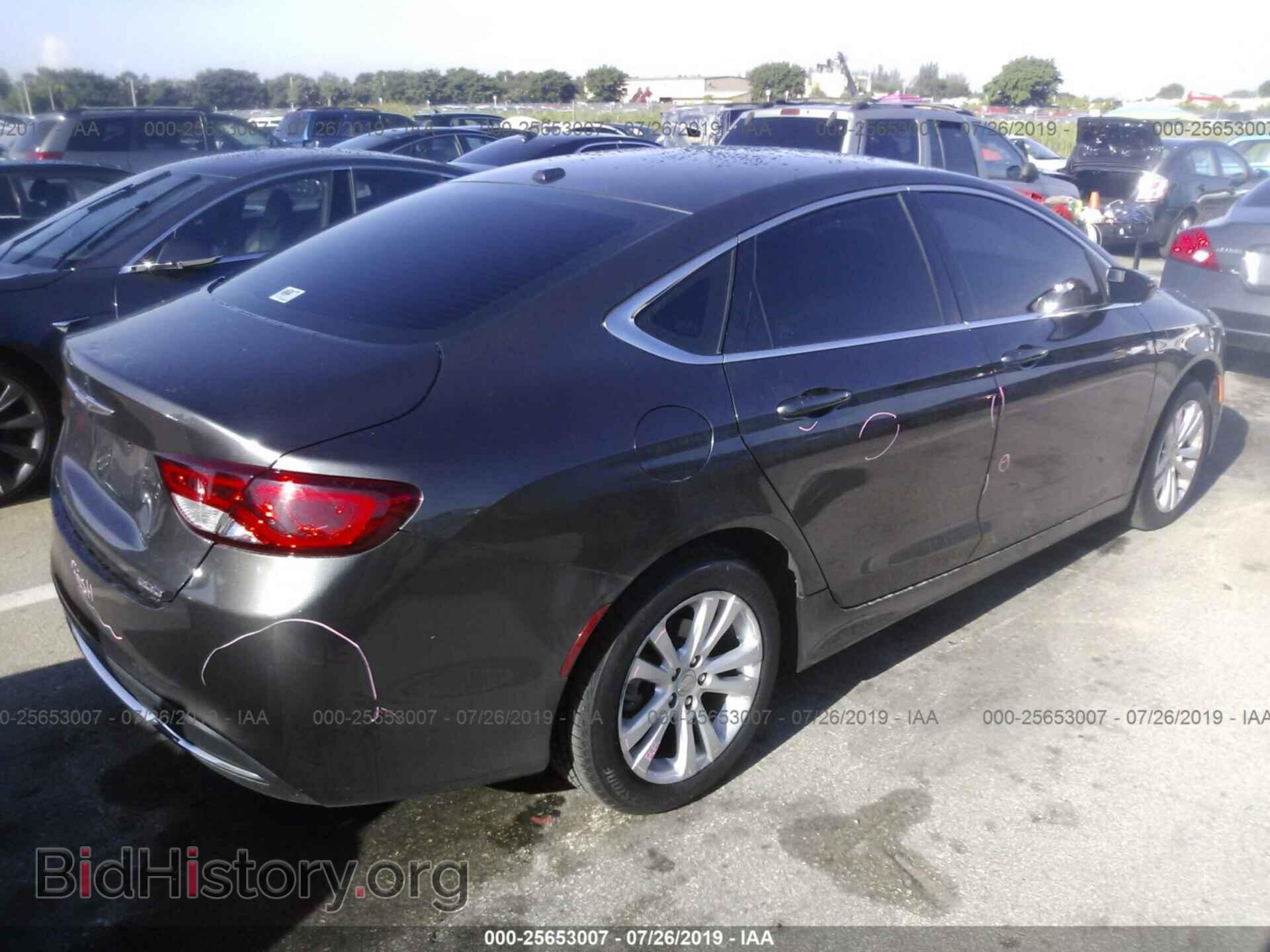 2015 CHRYSLER 200 - VIN: 1C3CCCAB9FN744900 - Фото 4