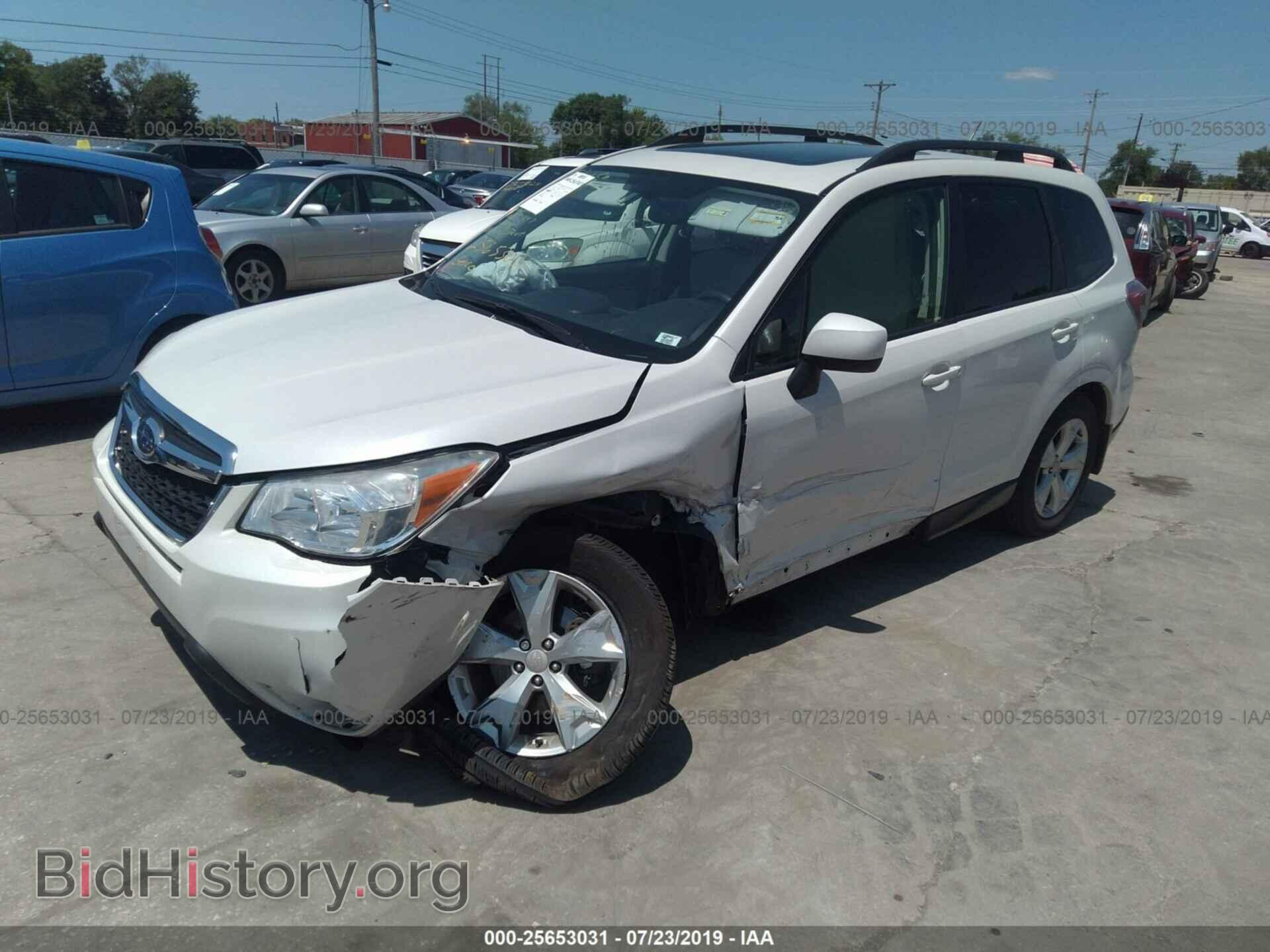 2014 SUBARU FORESTER - VIN: JF2SJADC6EH511447 - Фото 2
