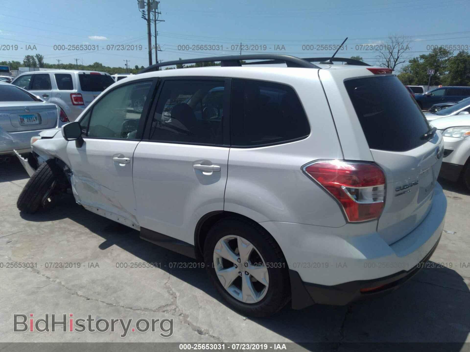 2014 SUBARU FORESTER - VIN: JF2SJADC6EH511447 - Фото 3