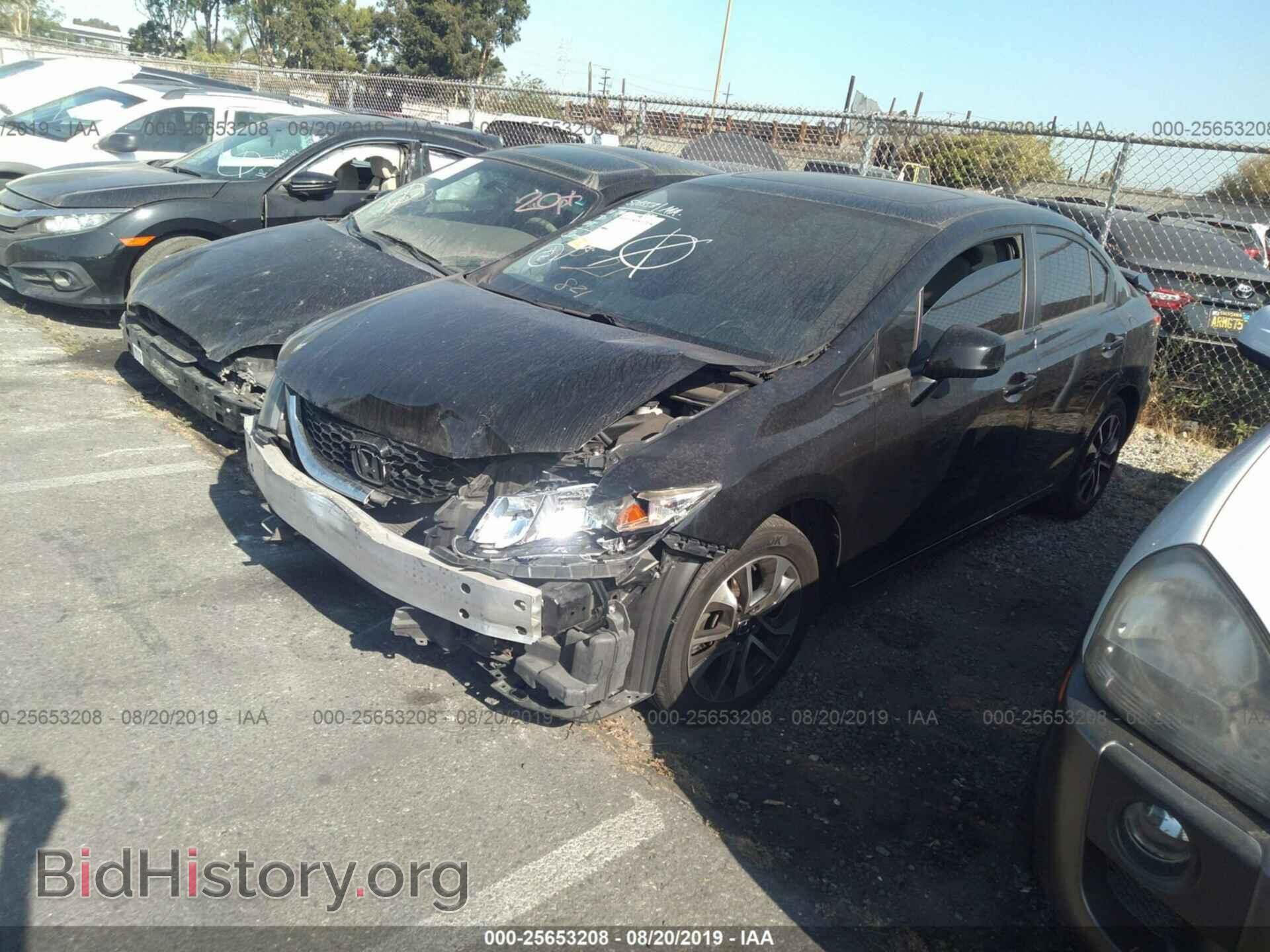 2013 HONDA CIVIC - VIN: 2HGFB2F81DH512639 - Фото 2
