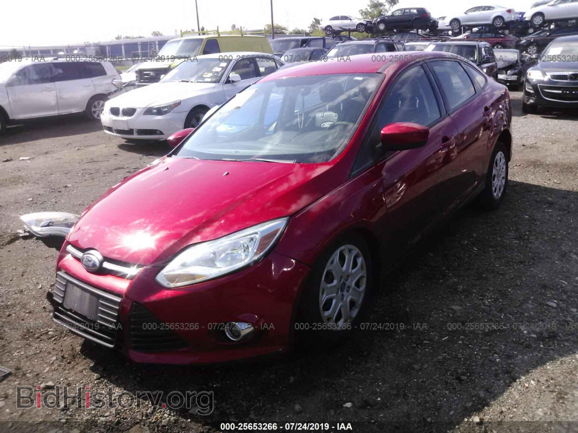 2012 FORD FOCUS - VIN: 1FAHP3F27CL328520 - Фото 2
