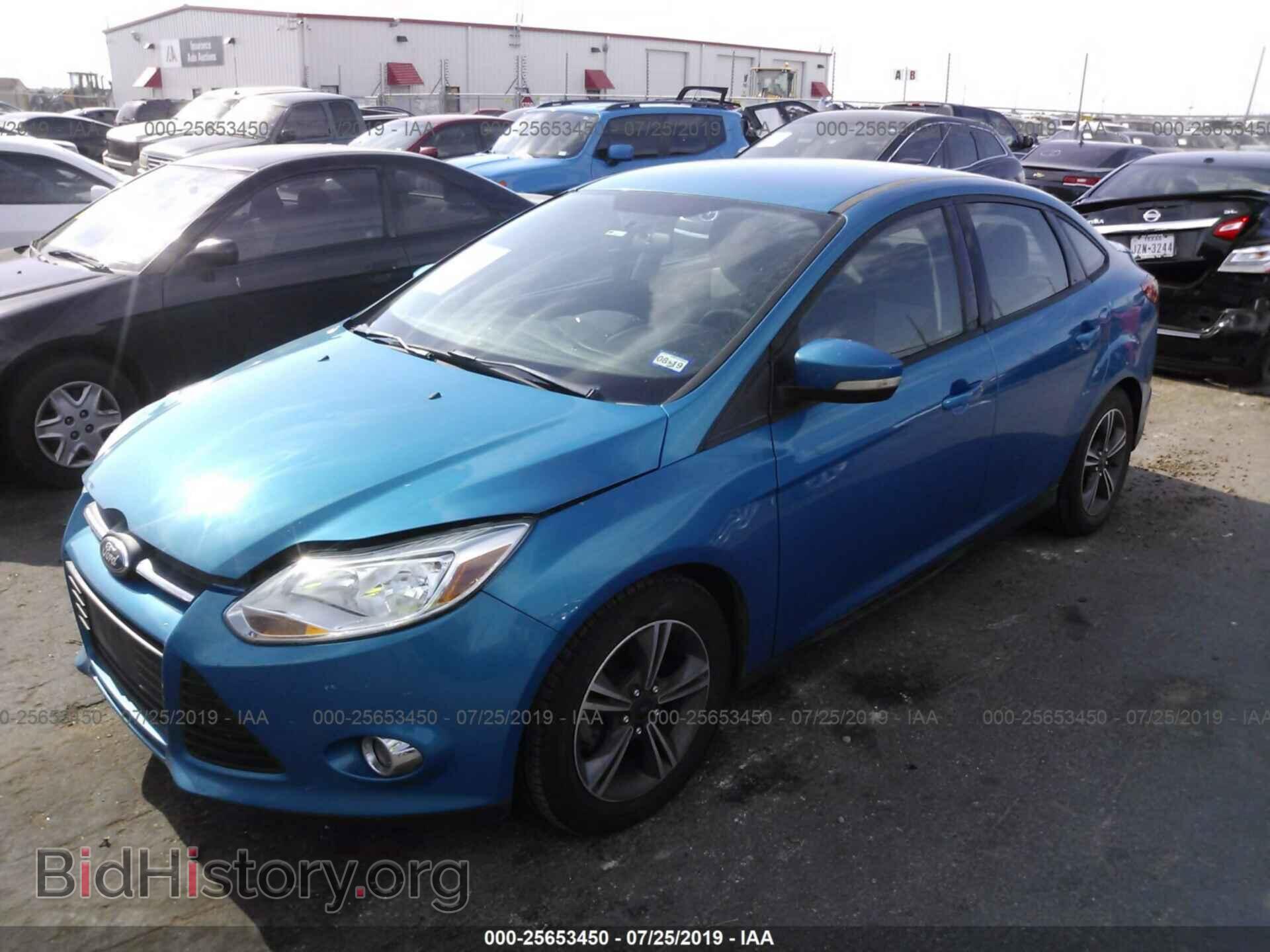 2014 FORD FOCUS - VIN: 1FADP3F21EL196405 - Фото 2