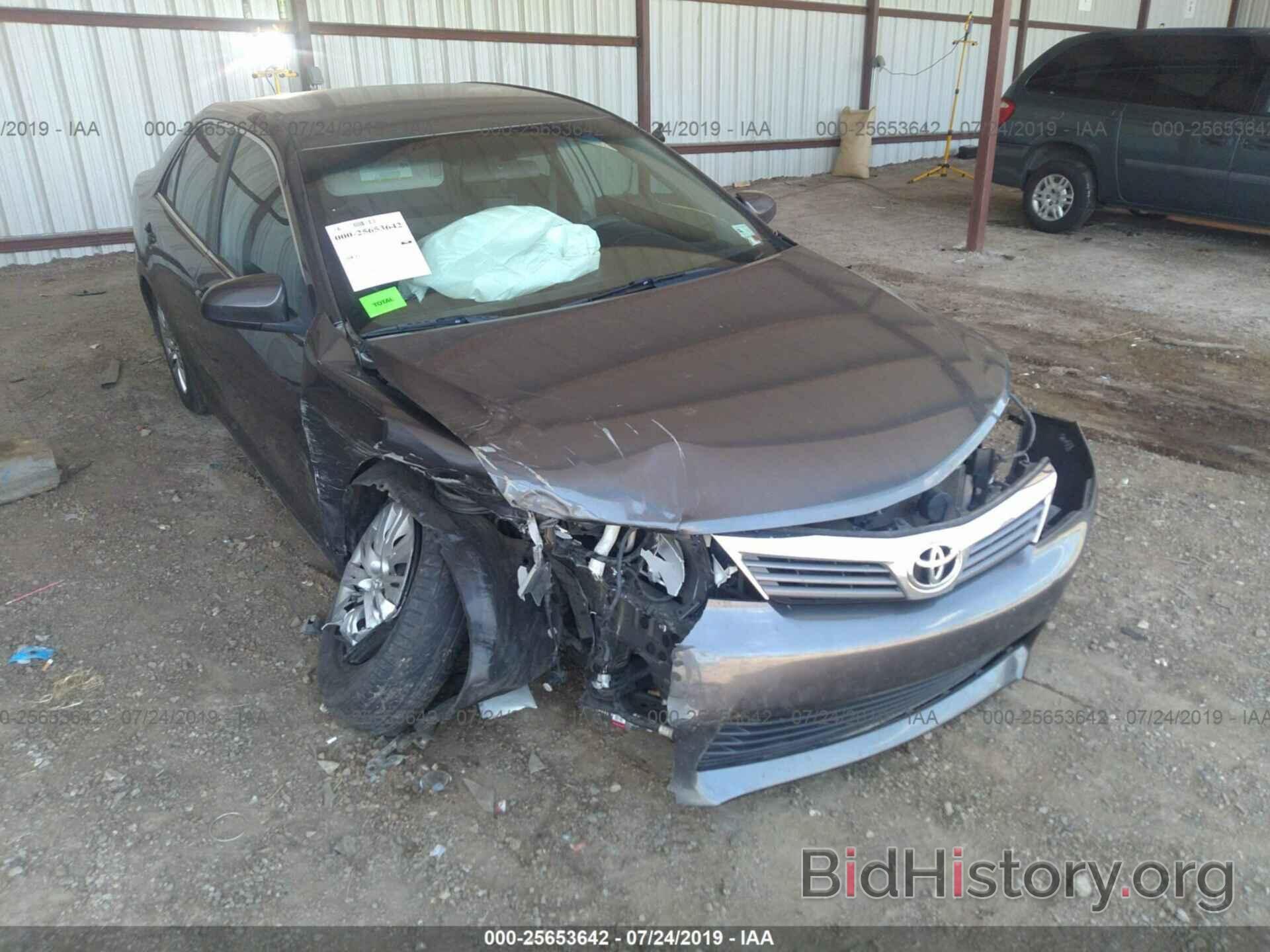 Photo 4T4BF1FK5CR258759 - TOYOTA CAMRY 2012