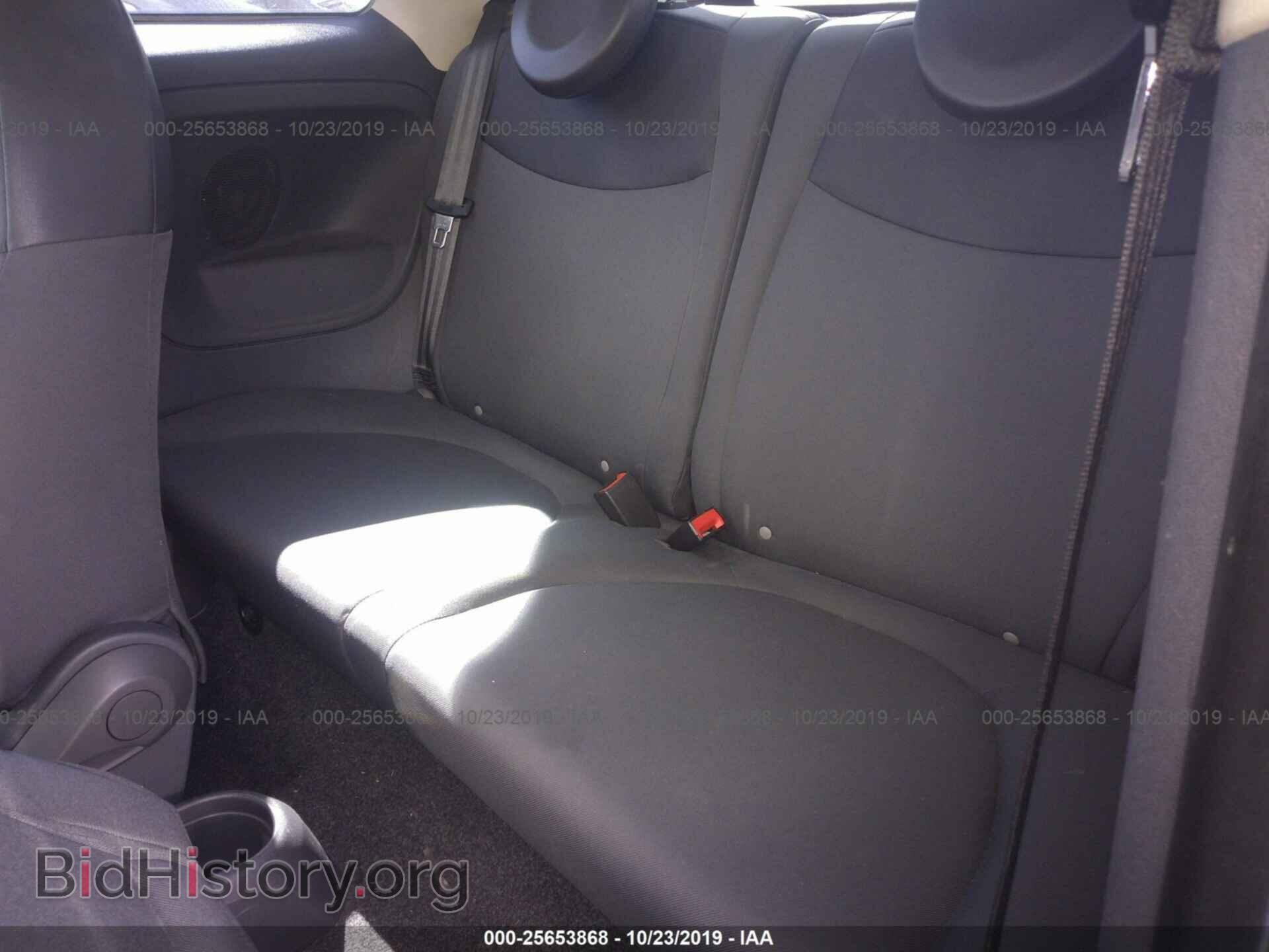 2012 FIAT 500 - VIN: 3C3CFFDR3CT213124 - Фото 8
