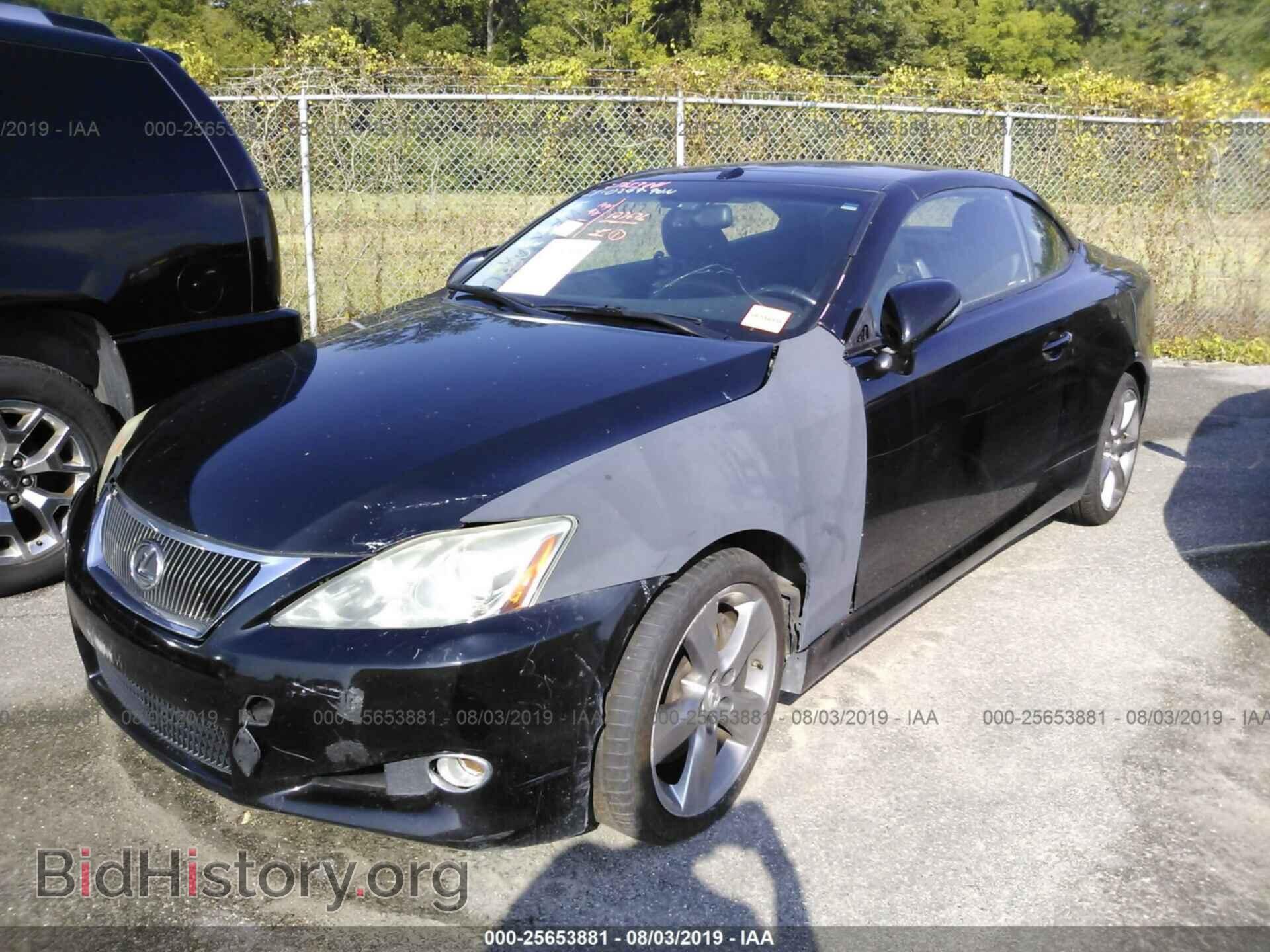2010 LEXUS IS - VIN: JTHFE2C27A2500262 - Фото 2
