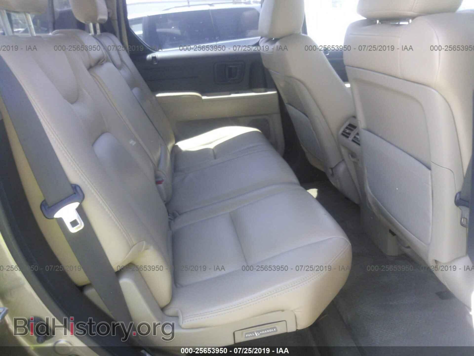 2011 HONDA RIDGELINE - VIN: 5FPYK1F4XBB008941 - Фото 8