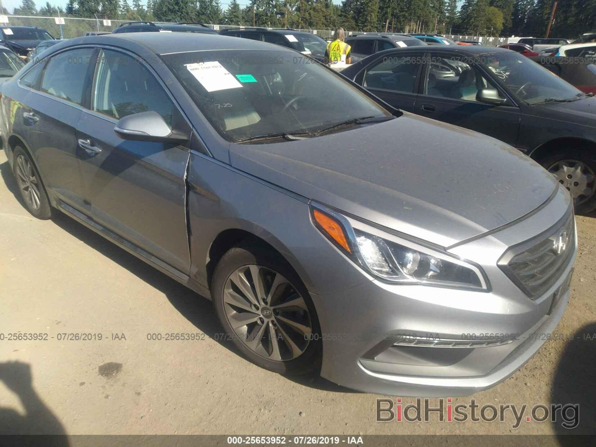 Фотография 5NPE34AF4FH094659 - HYUNDAI SONATA 2015