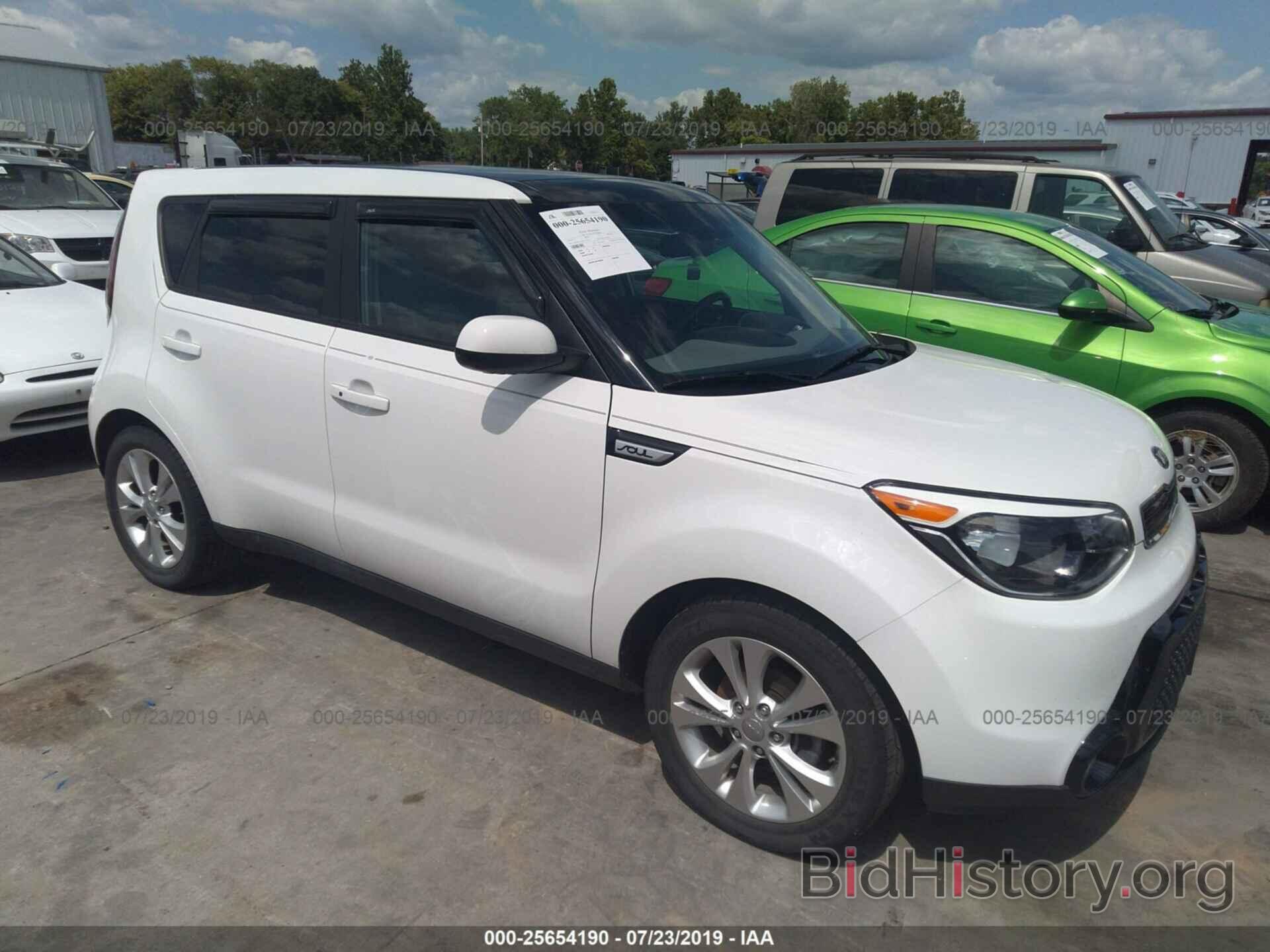 Photo KNDJP3A59G7273337 - KIA SOUL 2016