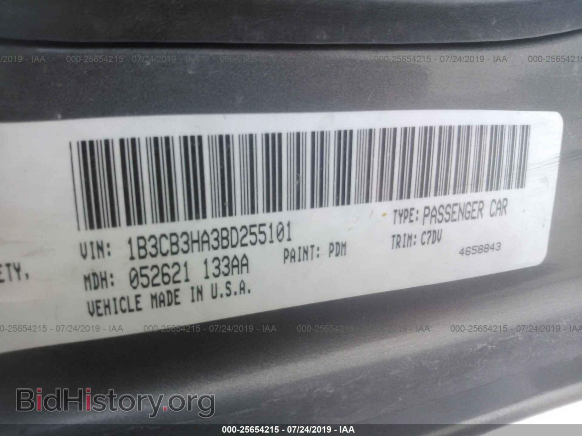 2011 DODGE CALIBER - VIN: 1B3CB3HA3BD255101 - Photo 9