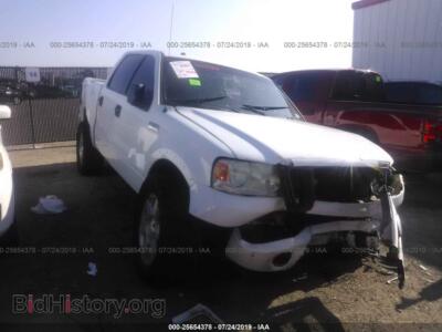 2006 Ford F150 Supercrew, белый — VIN 1FTPW14546FA52116, IAAI