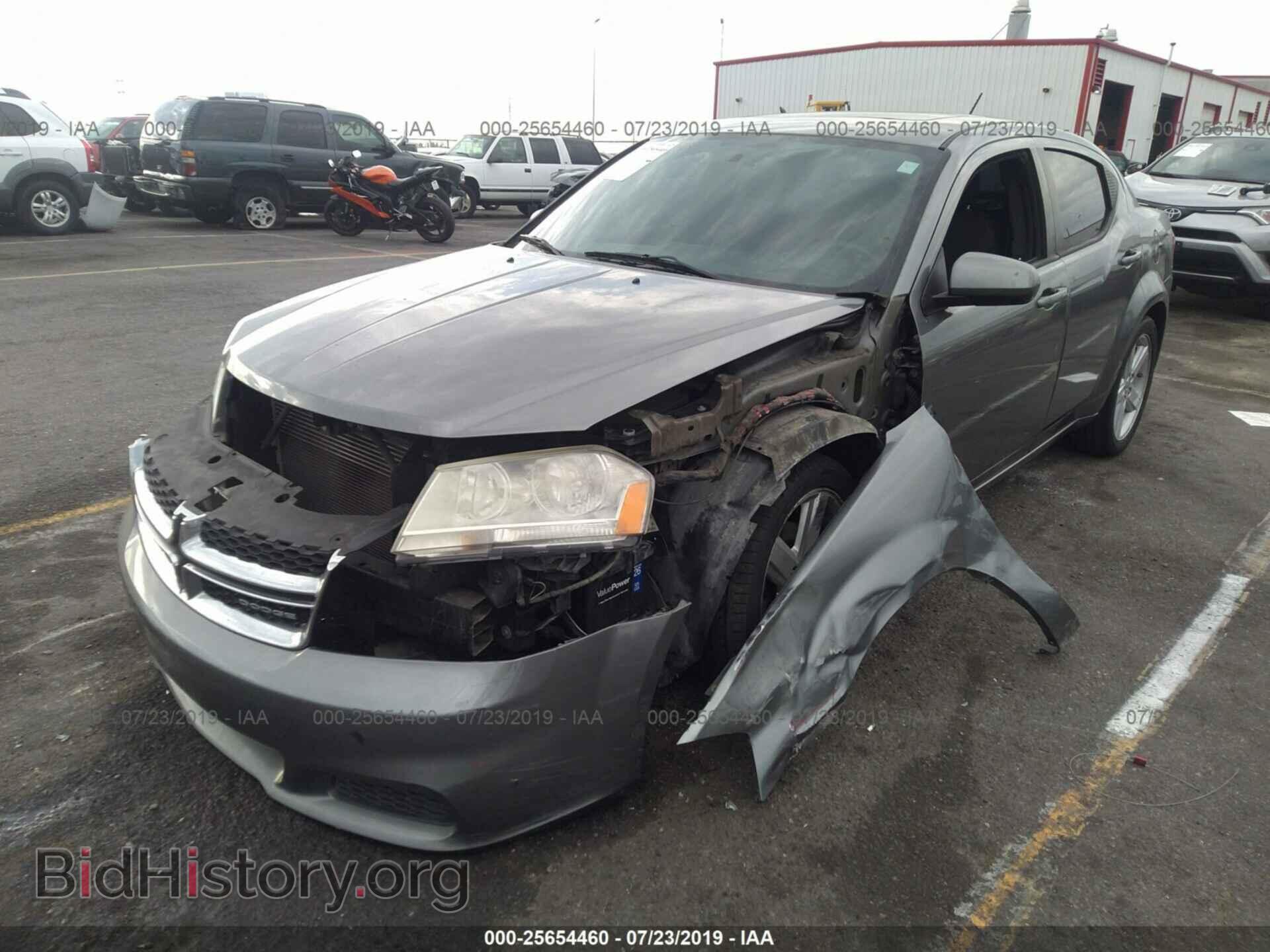 2012 DODGE AVENGER - VIN: 1C3CDZCB8CN141980 - Фото 2