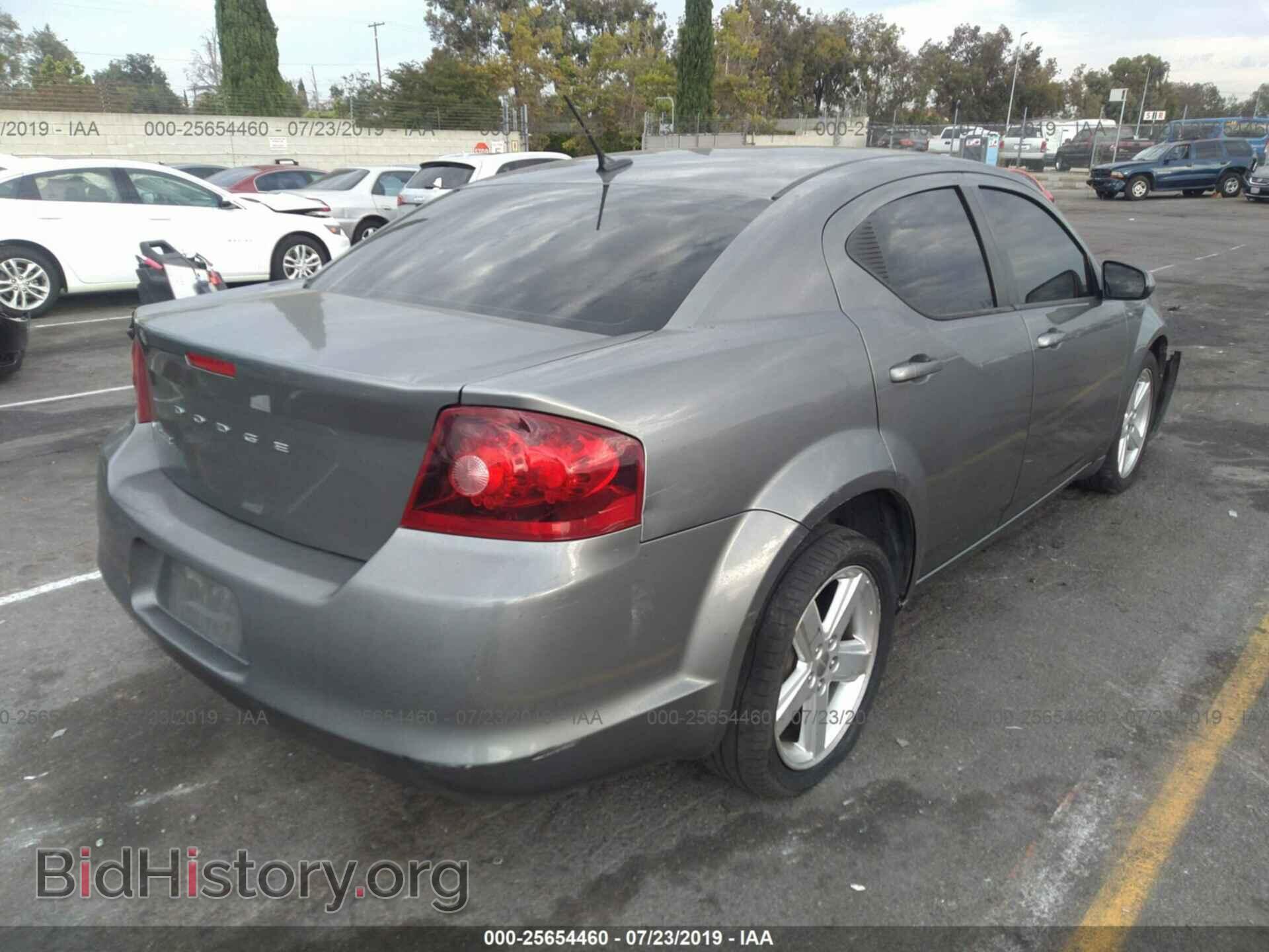 2012 DODGE AVENGER - VIN: 1C3CDZCB8CN141980 - Фото 4
