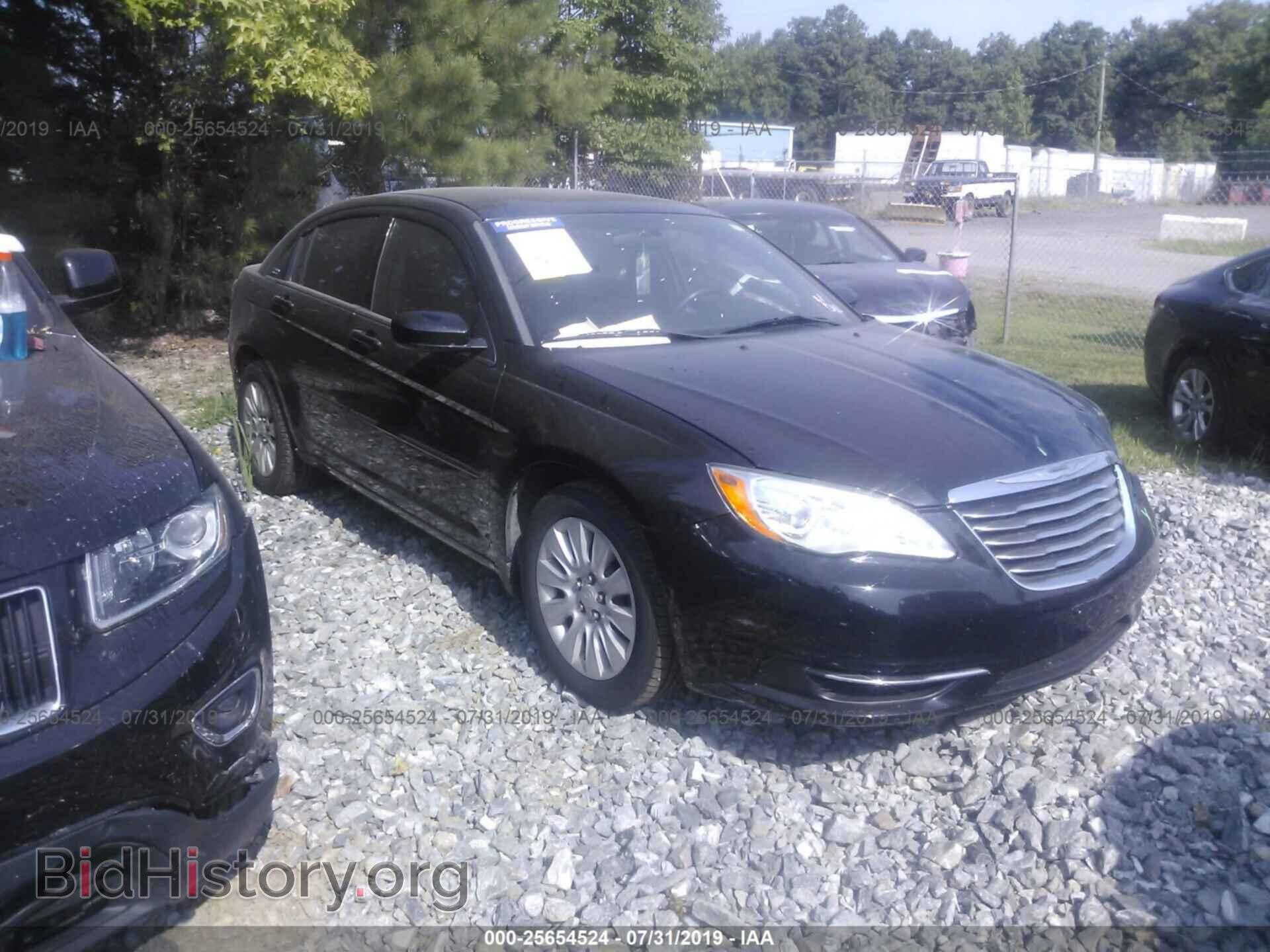 Фотография 1C3CCBAB6CN271981 - CHRYSLER 200 2012
