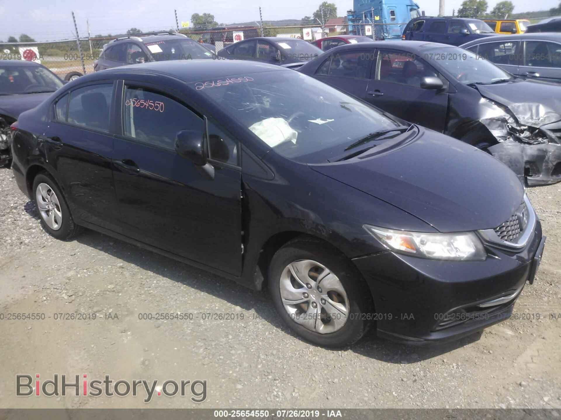Фотография 19XFB2E58DE032793 - HONDA CIVIC 2013