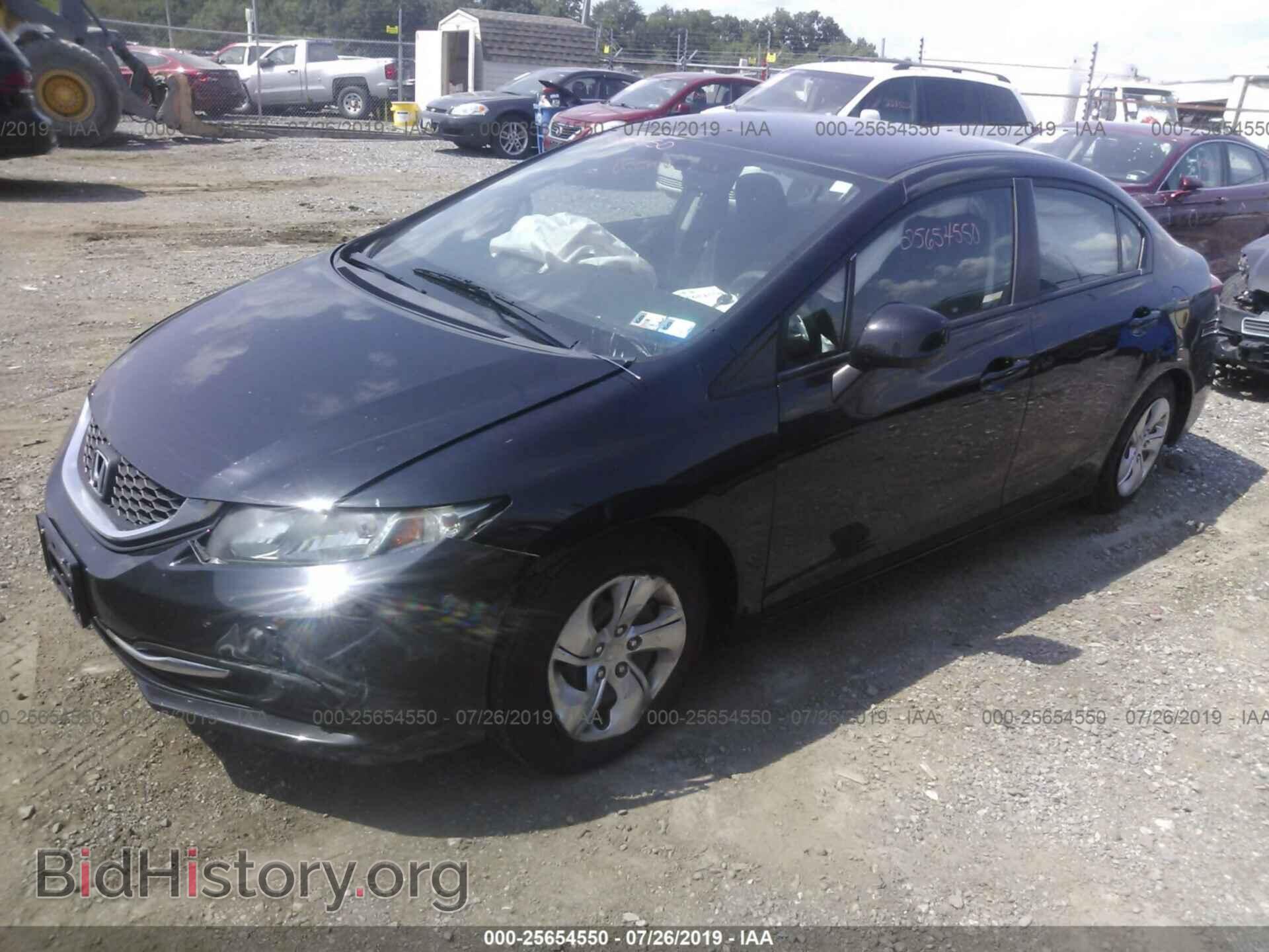 2013 HONDA CIVIC - VIN: 19XFB2E58DE032793 - Фото 2
