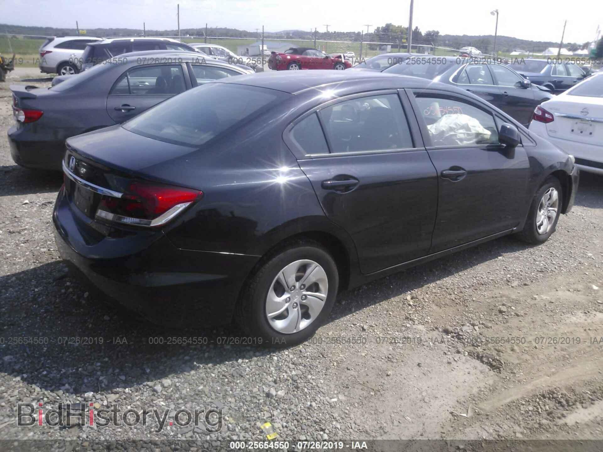 2013 HONDA CIVIC - VIN: 19XFB2E58DE032793 - Фото 4